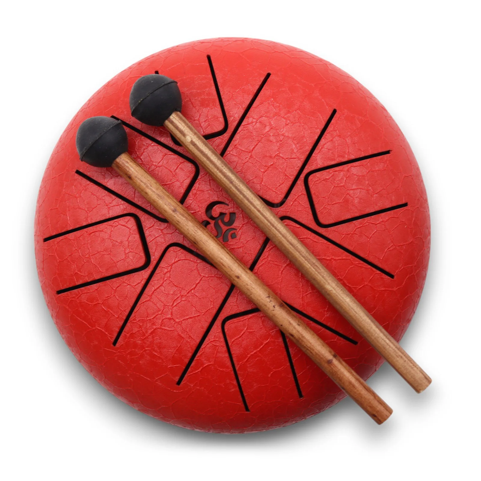 Happy Drum Om Red – jazyčkový bubon, 16 cm – fotka 4