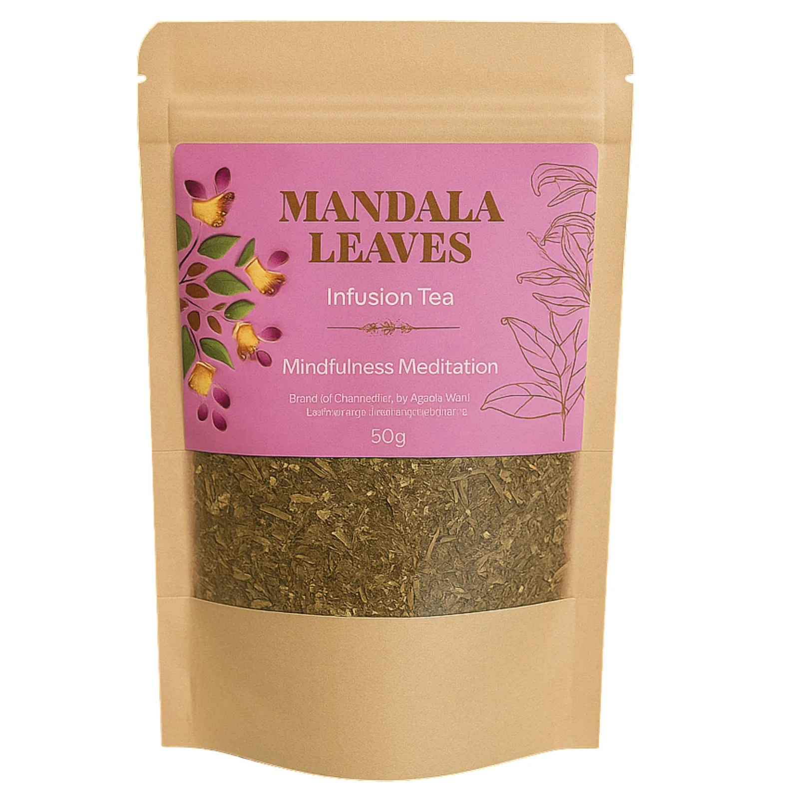Bylinný čaj Mindfulness Meditation – harmanček a levanduľa, 50 g – fotka 2