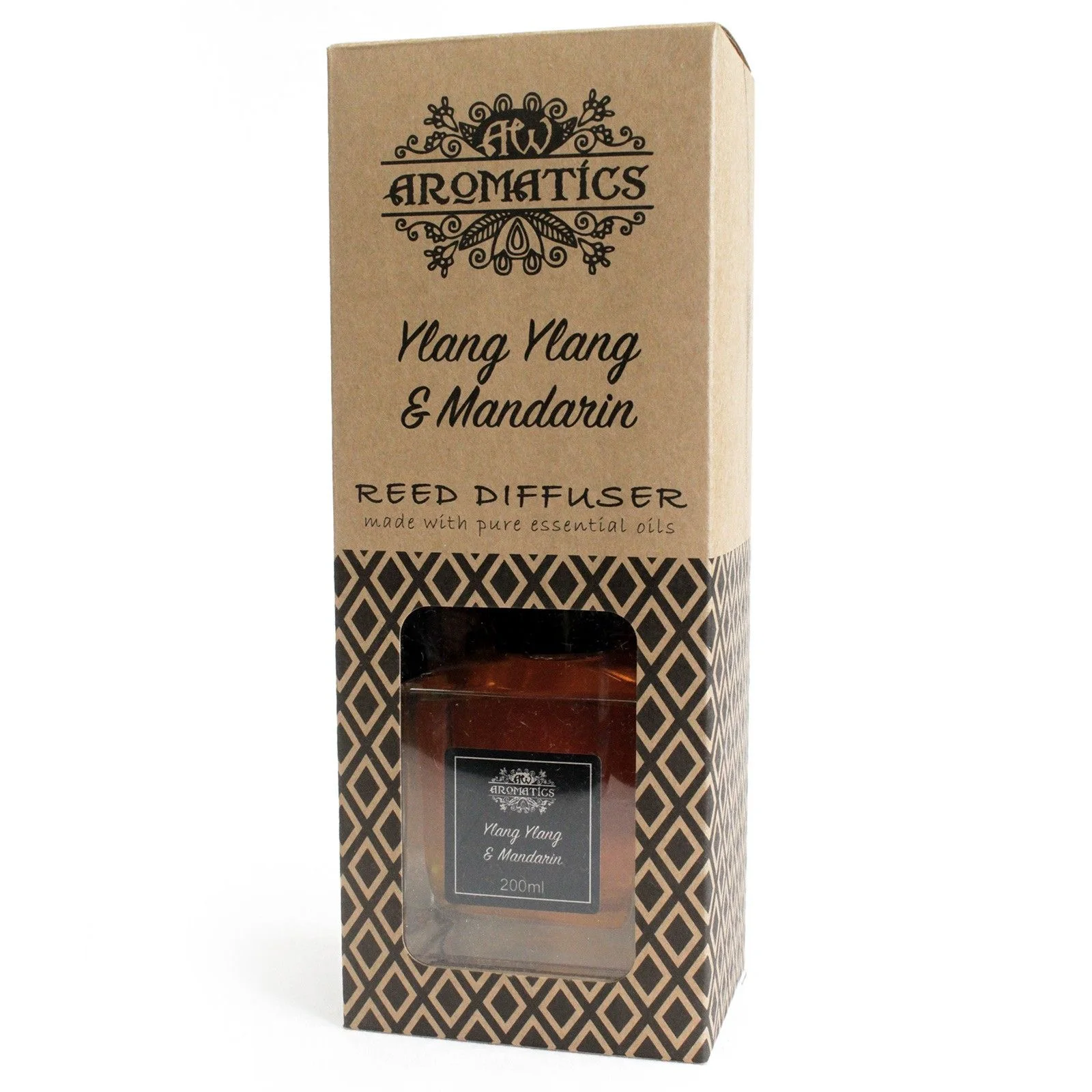 Difuzér s tyčinkami – ylang-ylang a mandarínka, 200 ml – fotka 6