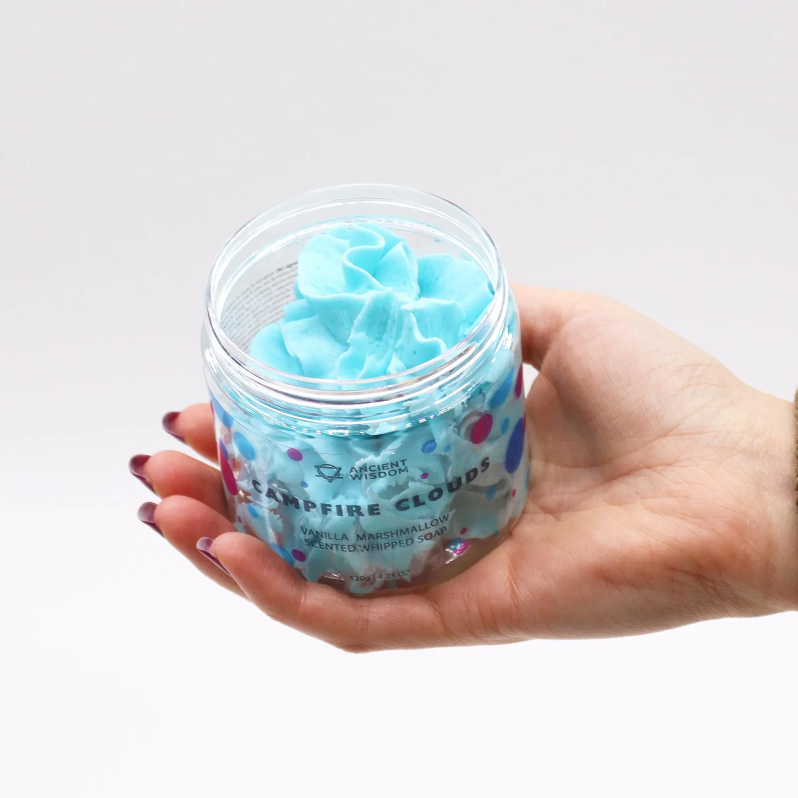 Šľahané mydlo Marshmallow – sladká vôňa marshmallow – fotka 3