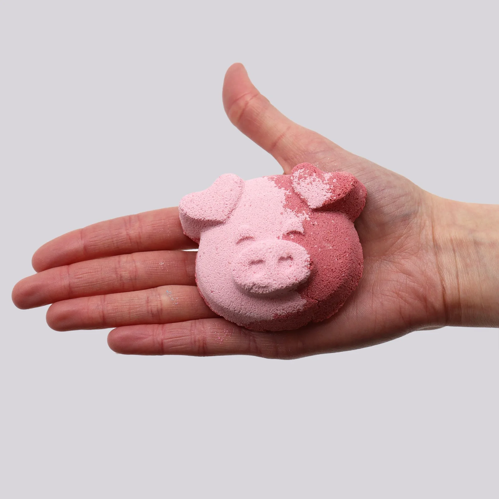 Bomba do kúpeľa Prasiatko – vanilkový cupcake, 70 g – fotka 2