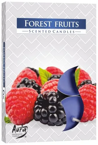 Vonné čajové sviečky Forest Fruits – 6 ks – fotka 2
