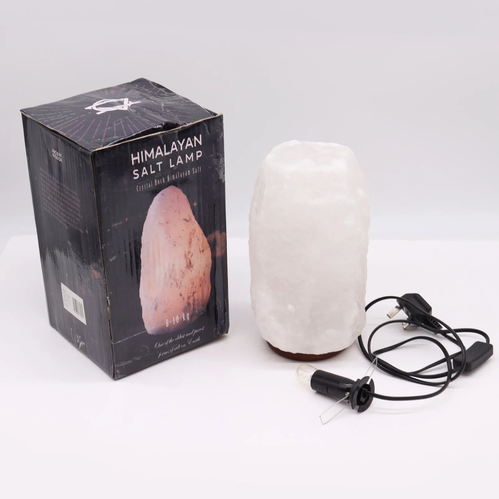 Soľná lampa z himalájskej soli – cca 8 – 10 kg – fotka 1