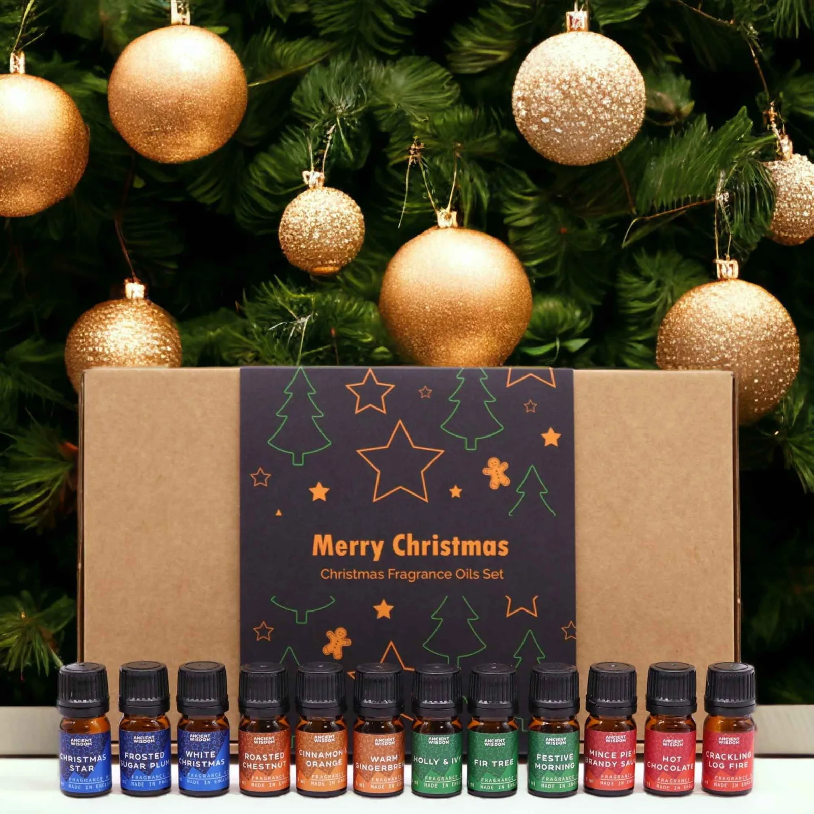 Sada vonných olejov Festive Delights – 12 × 5 ml – fotka 1