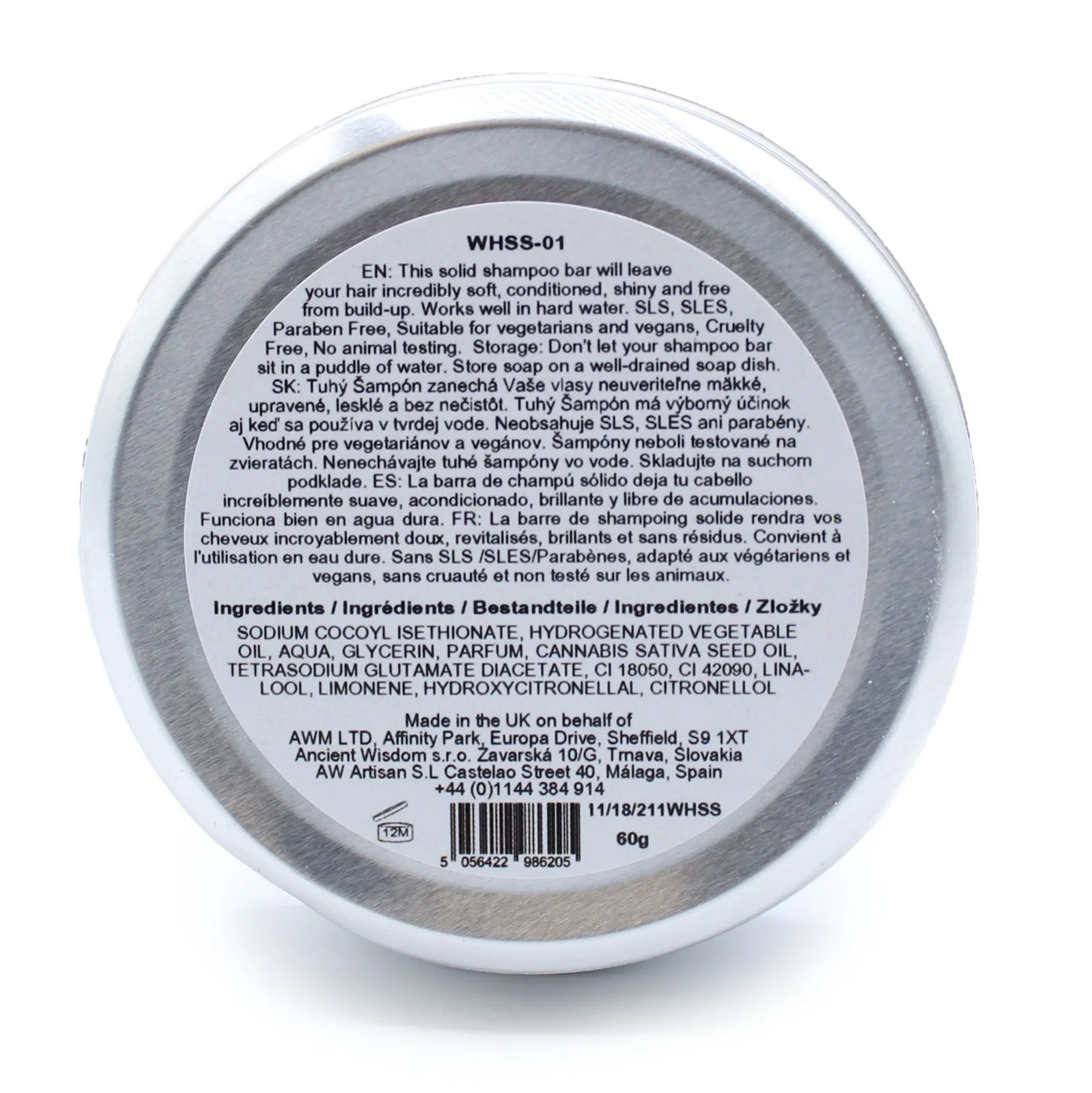Tuhý šampón Wild Hare – orchidea, 60 g – fotka 4