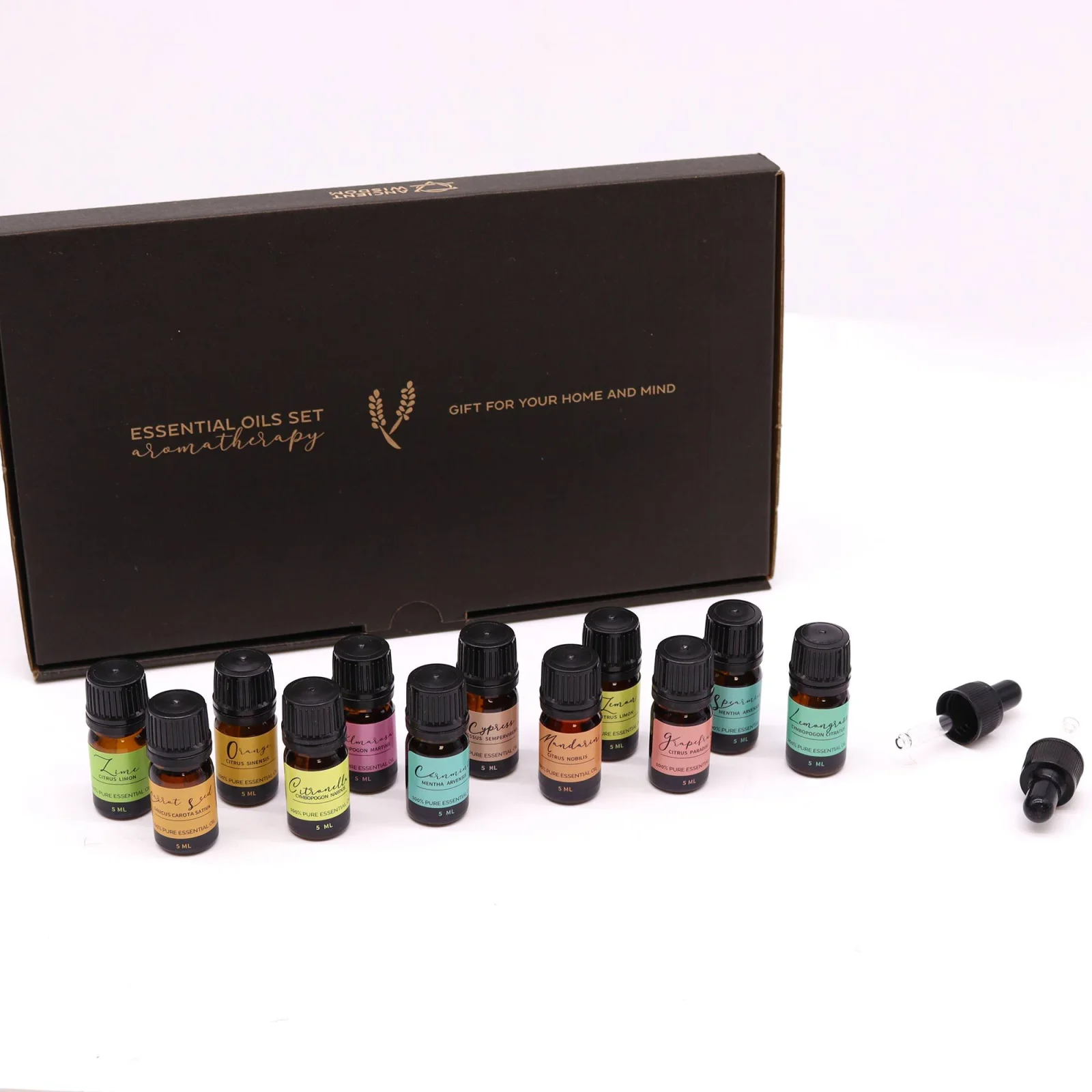 Sada esenciálnych olejov Summer – 12 × 5 ml – fotka 3