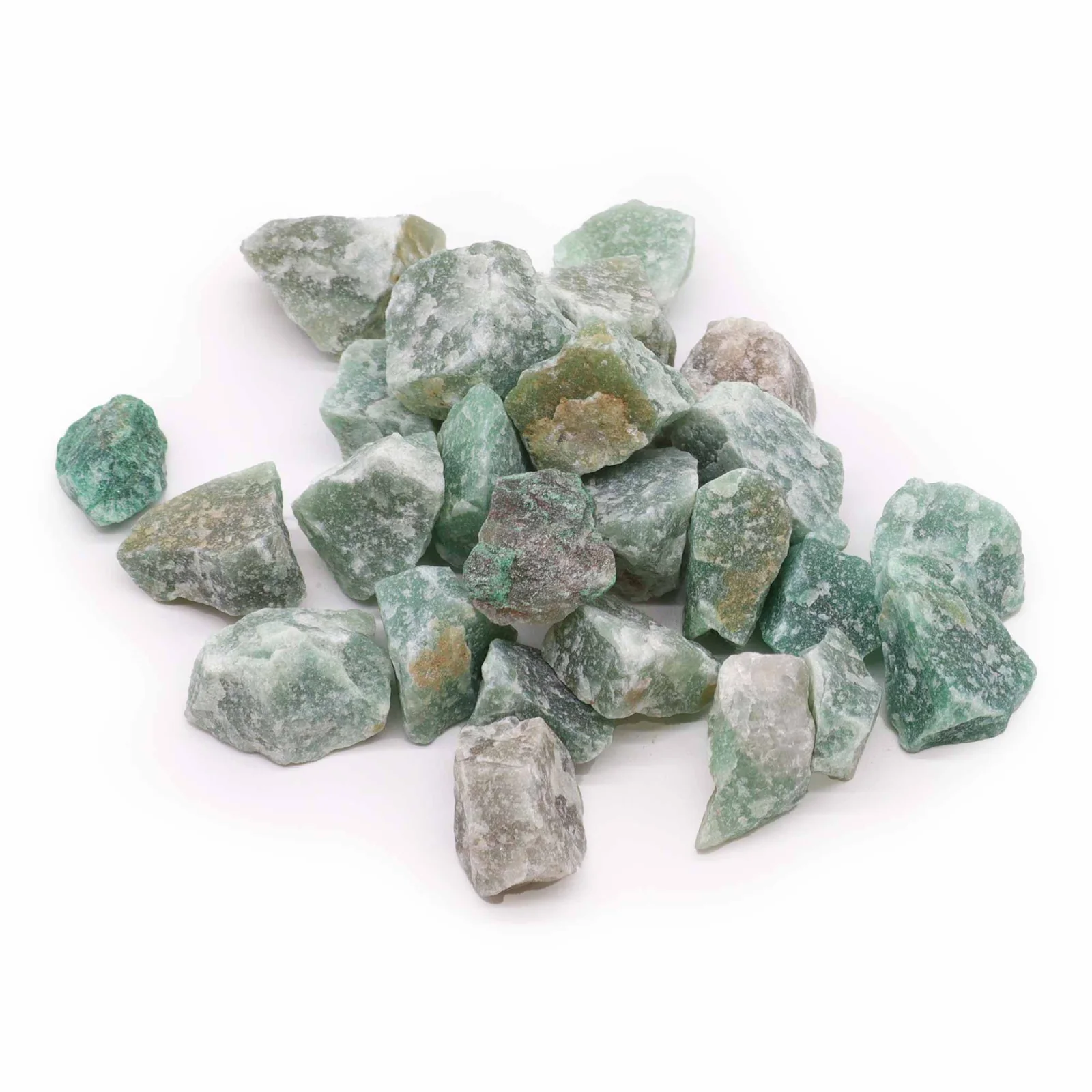 Jadeit – surové kryštály, balenie 500 g – fotka 1