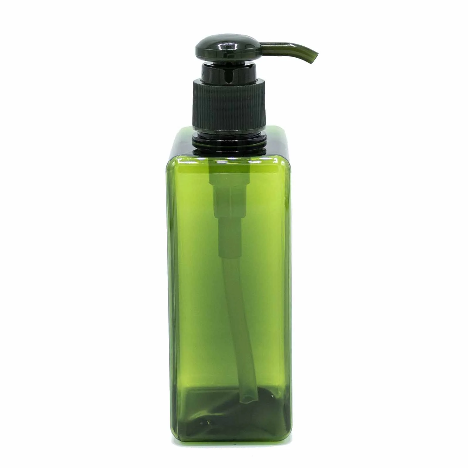 Vysoká plniteľná fľaša s pumpou – 280 ml – fotka 2