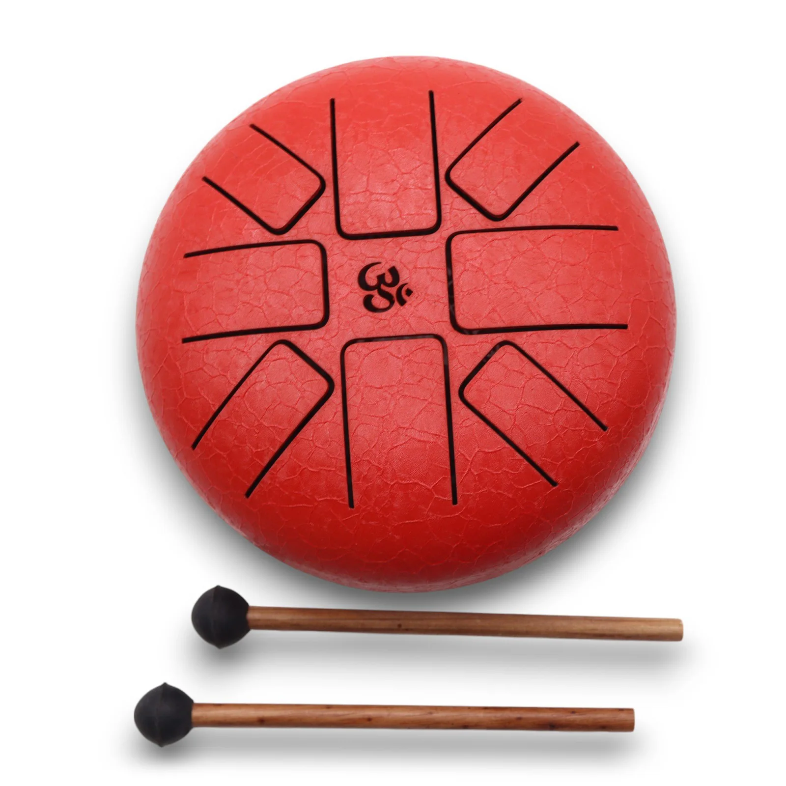 Happy Drum Om Red – jazyčkový bubon, 16 cm – fotka 1
