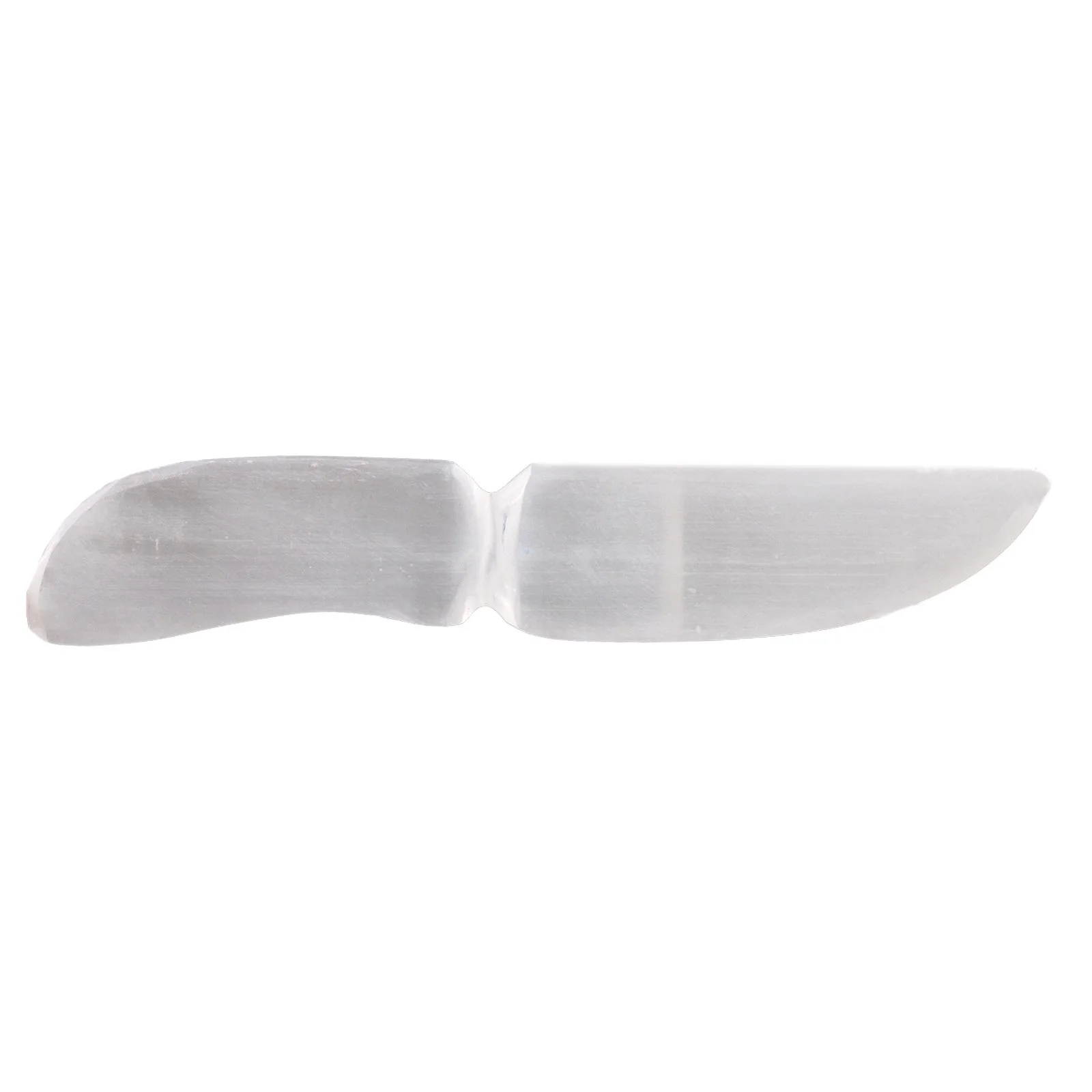 Selenitový rituálny nôž – klasický, 20 cm – fotka 9
