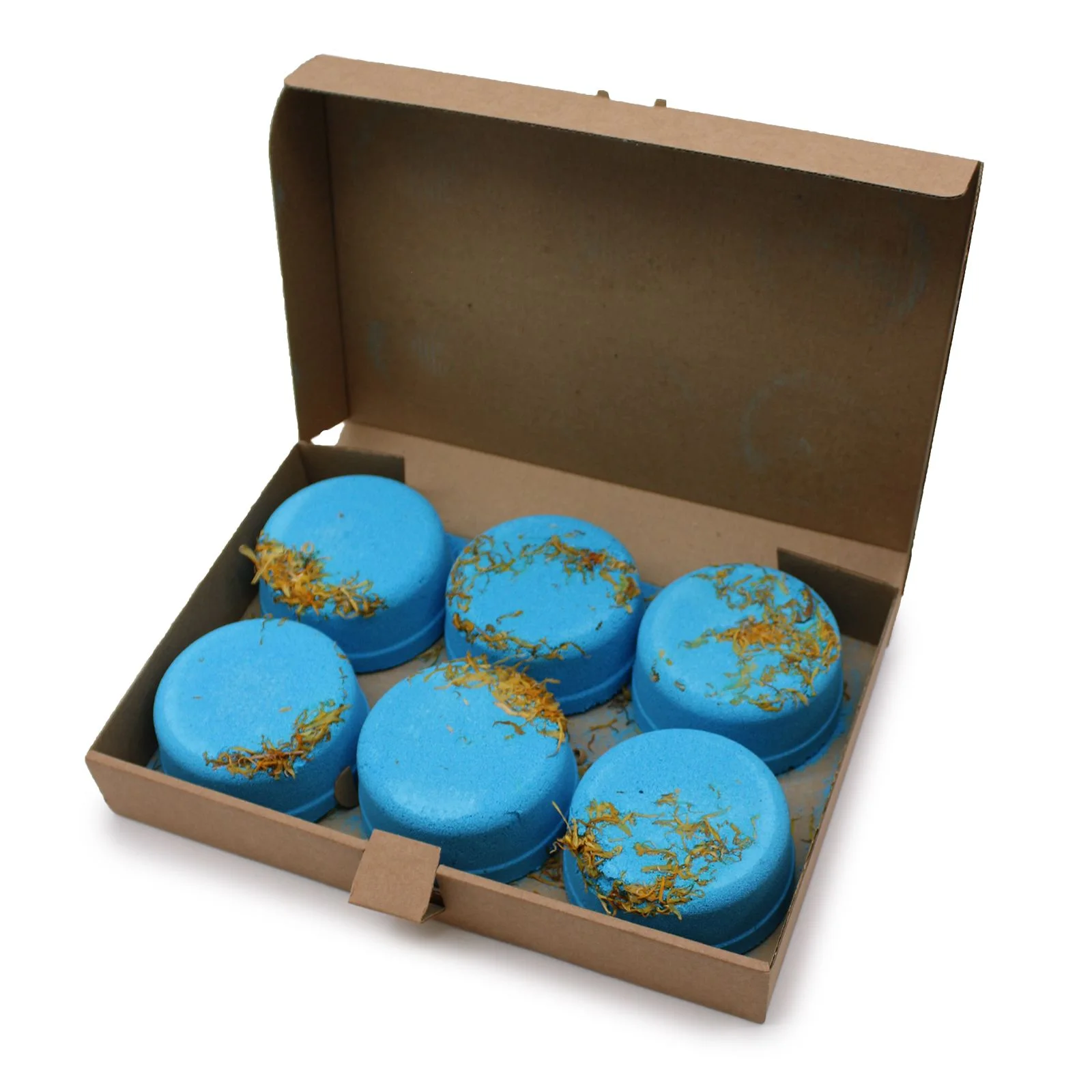 Bomba do kúpeľa Floral Fizz Dream in Blue – harmanček a šalvia, 200 g – fotka 2