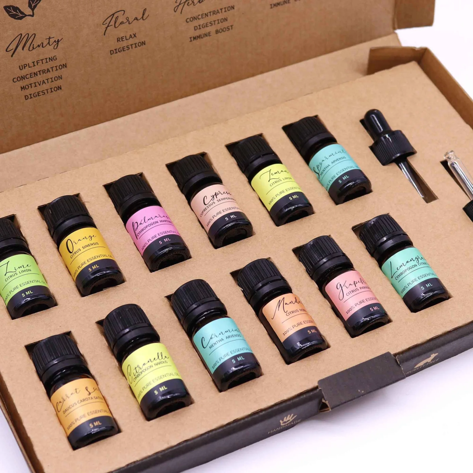Sada esenciálnych olejov Summer – 12 × 5 ml – fotka 4