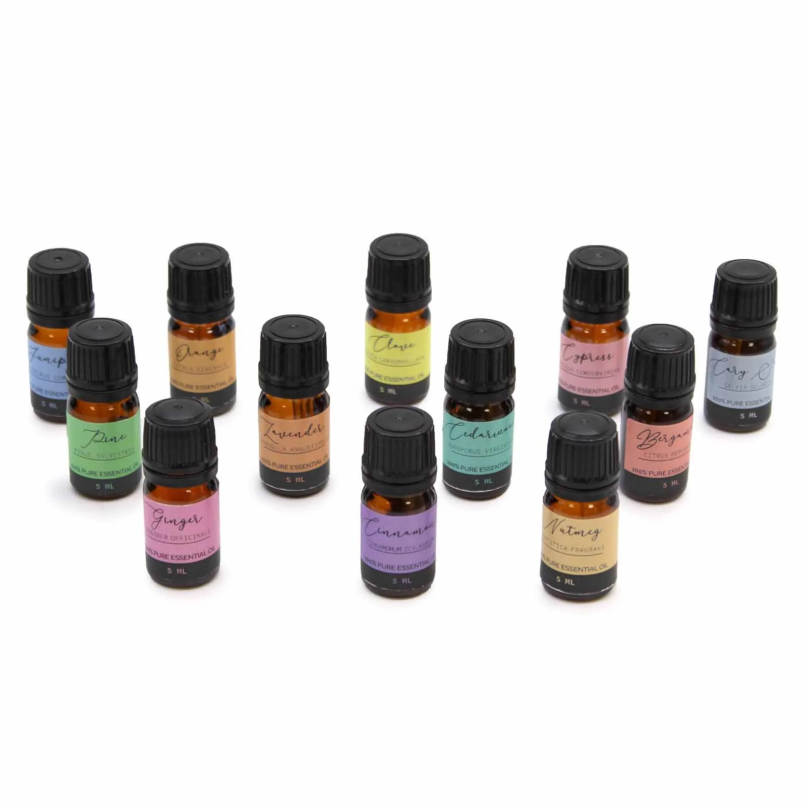 Sada esenciálnych olejov Autumn – 12 × 5 ml – fotka 2