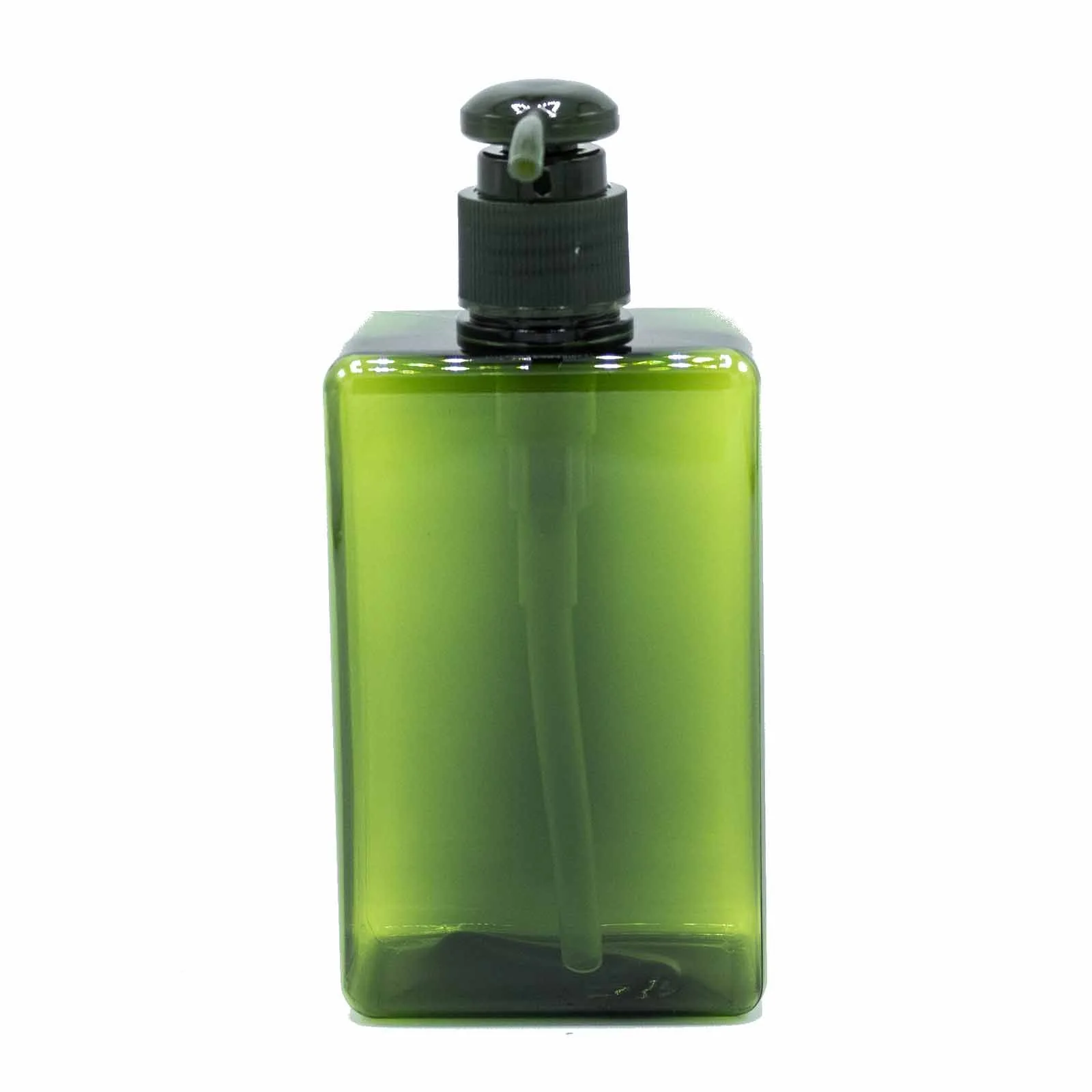 Vysoká plniteľná fľaša s pumpou – 280 ml – fotka 3