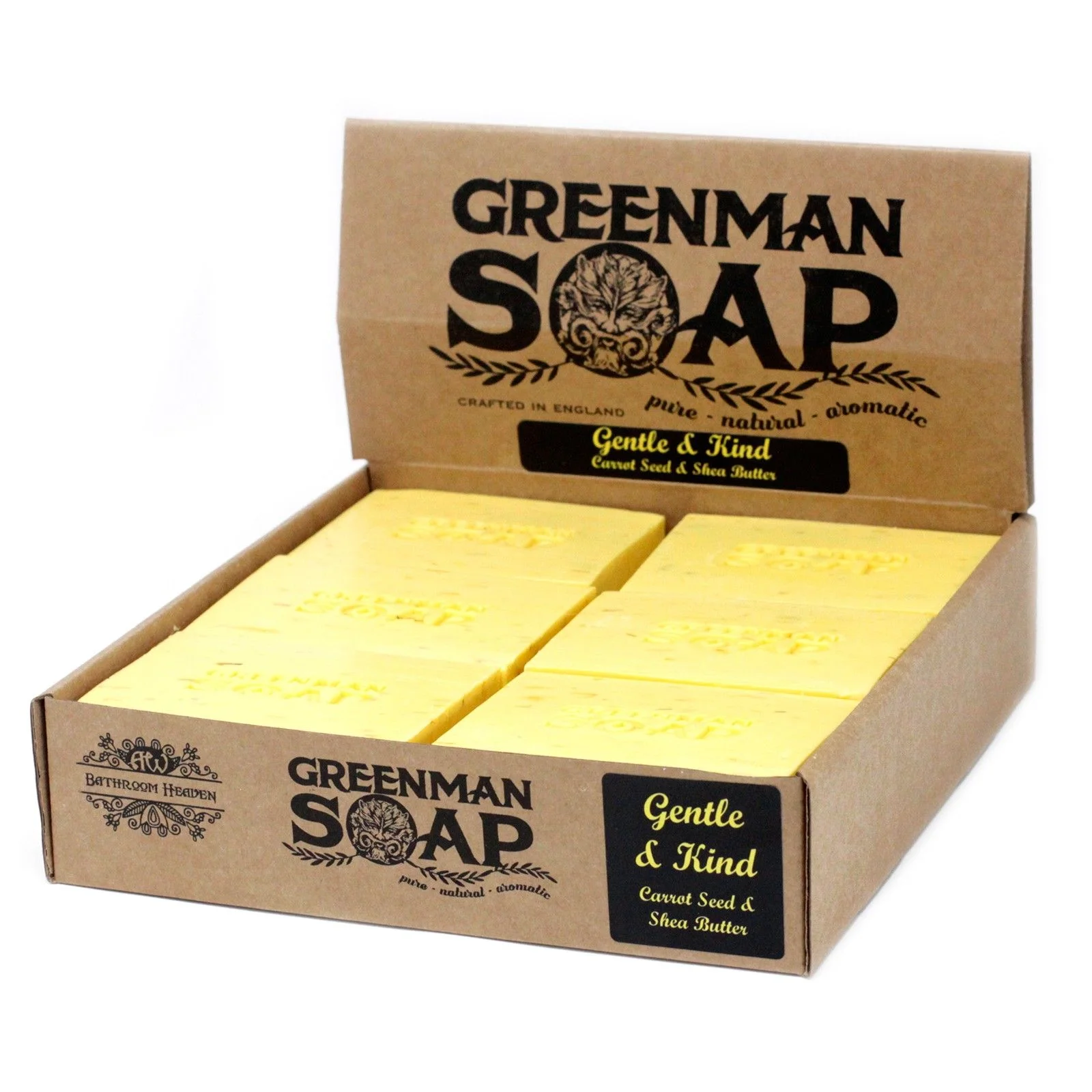 Mydlo Greenman Gentle & Kind – mrkva a bambucké maslo, 100 g – fotka 3