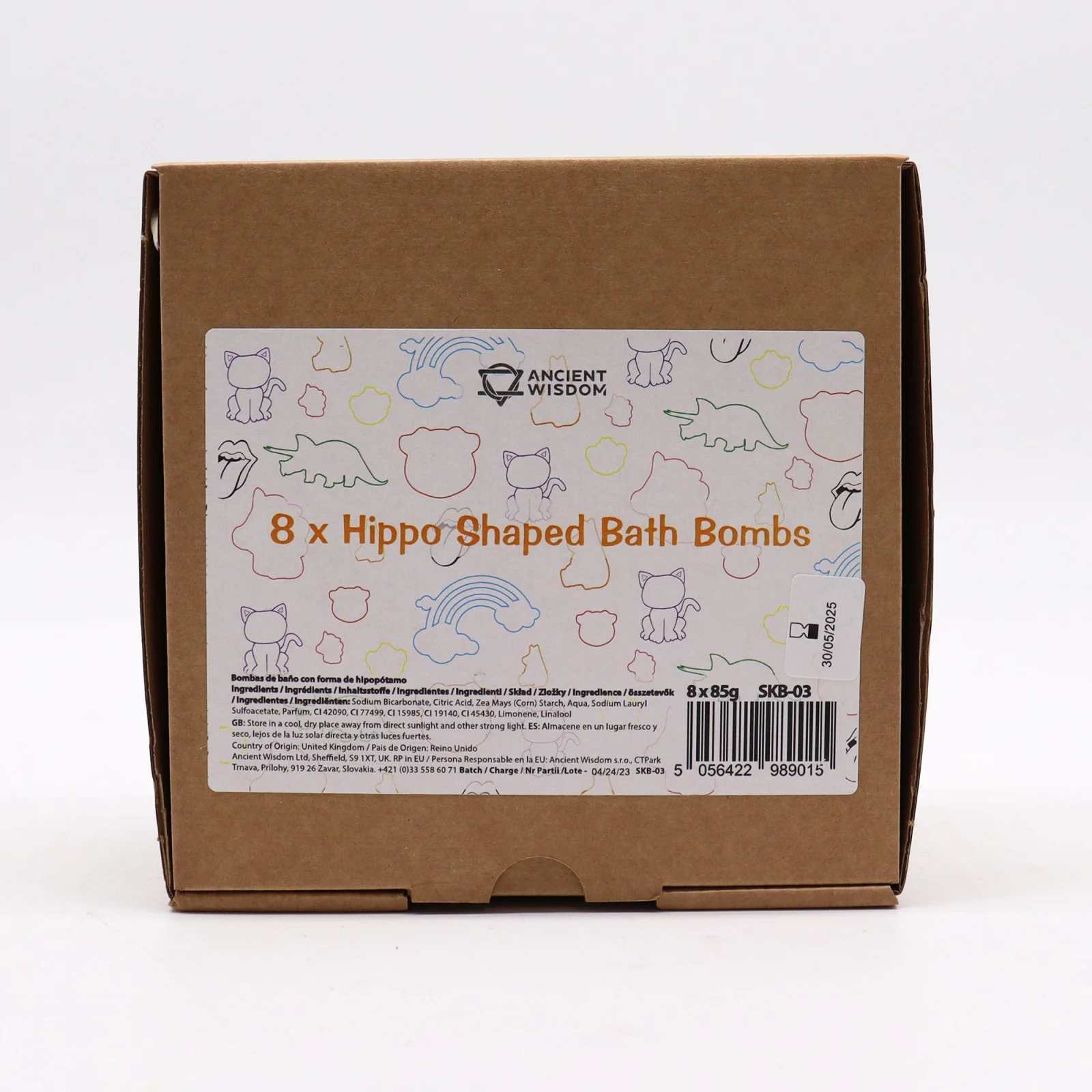 Bomba do kúpeľa Hroch – Citrus Crush, 85 g – fotka 4