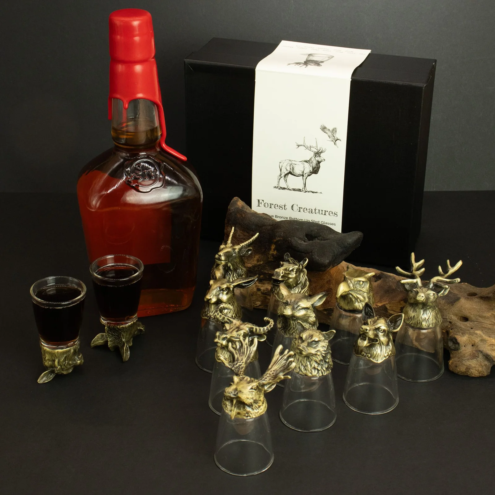Štamperlíky Bottom Up – 12 ks, 25 ml, lesné a mýtické tvory – fotka 14