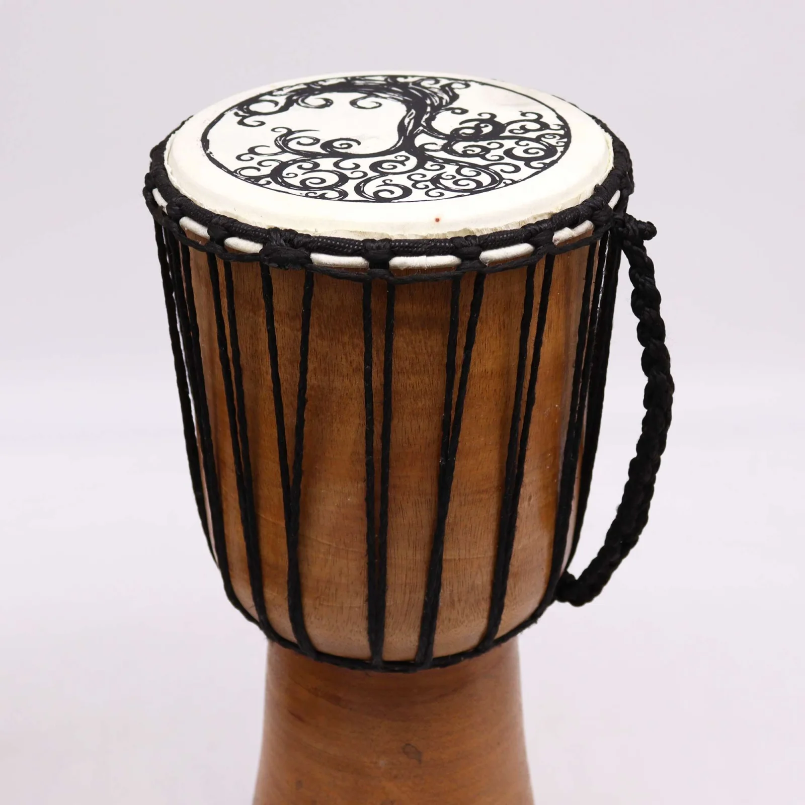 Djembe s širokým vrchom Strom života, 40 cm – fotka 3