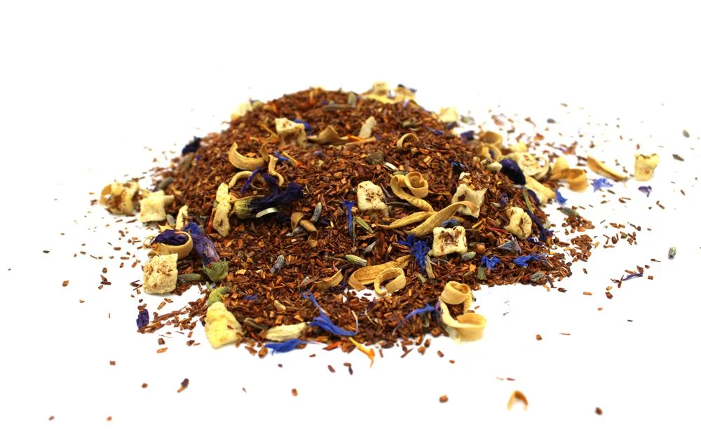 Rooibos Red Bush Relax – jablko a levanduľa, 50 g, vrecko – fotka 4
