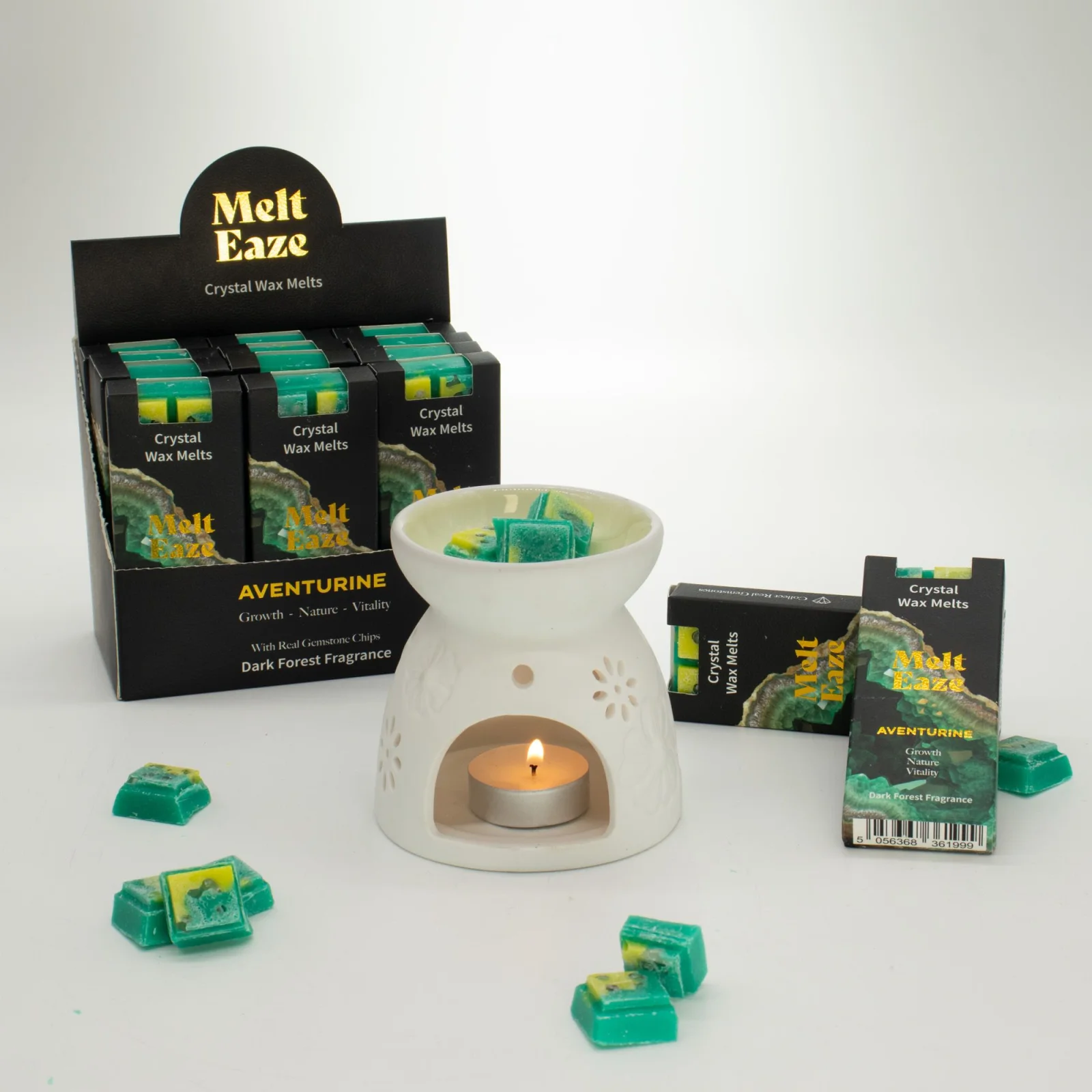 Vonný vosk MeltEaze Emerald Forest – lesná vôňa, 50 g – fotka 1