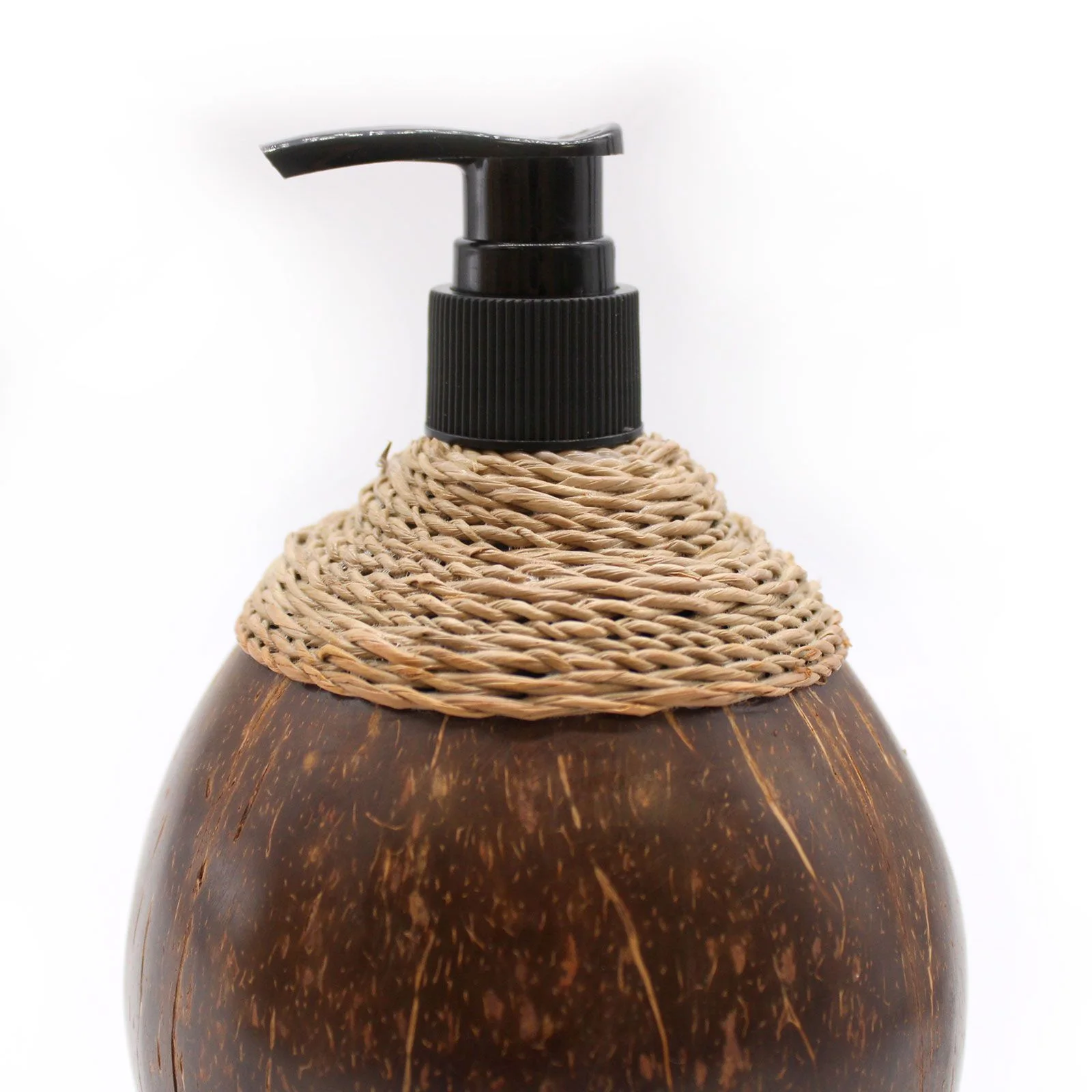 Dávkovač mydla z kokosového dreva, 150 ml – fotka 2