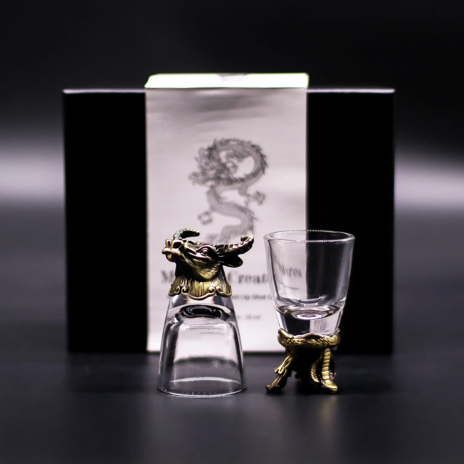 Štamperlíky Bottom Up – 6 ks, 50 ml, mýtické tvory – fotka 5