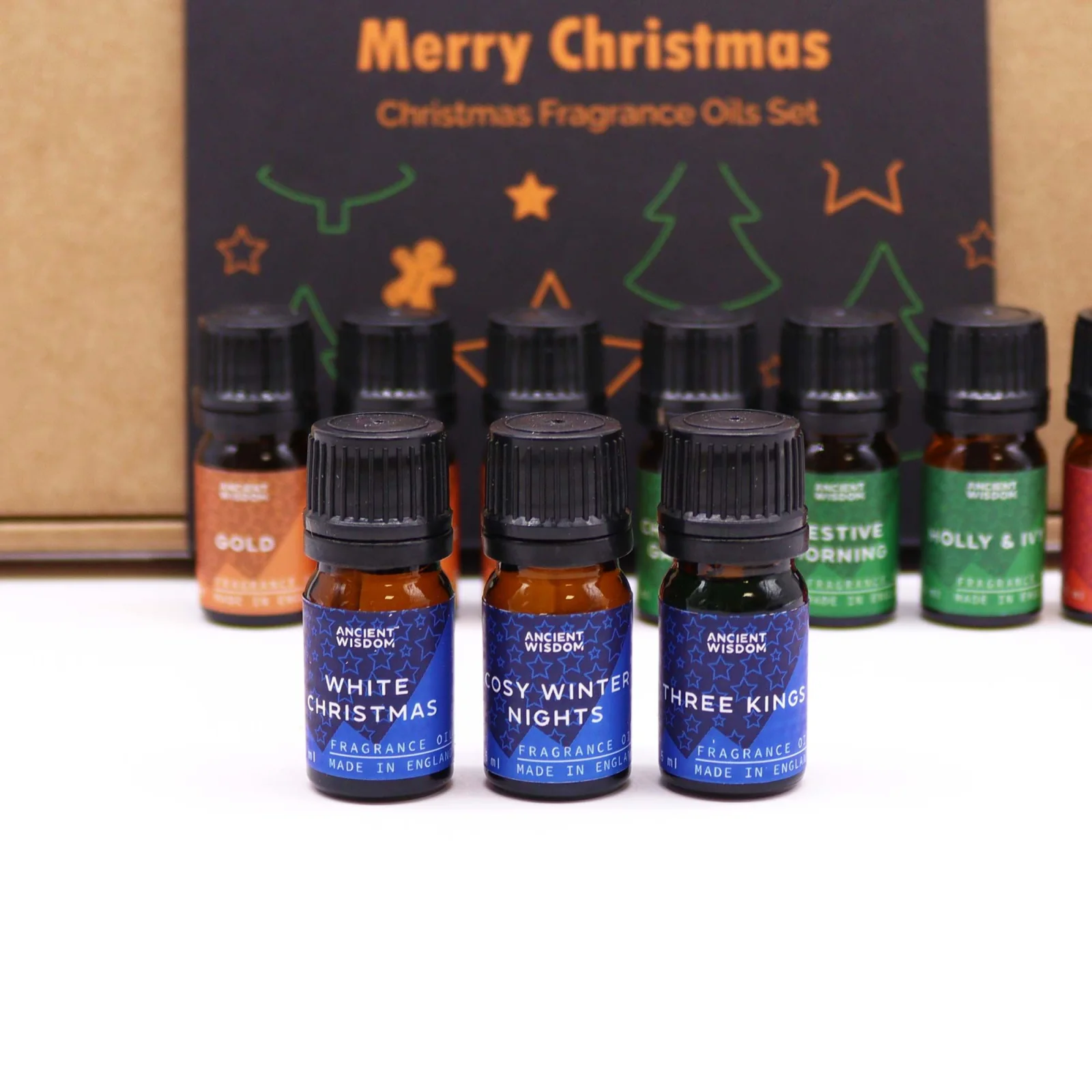 Sada vonných olejov Holy Scents of Christmas – 12 × 5 ml – fotka 6