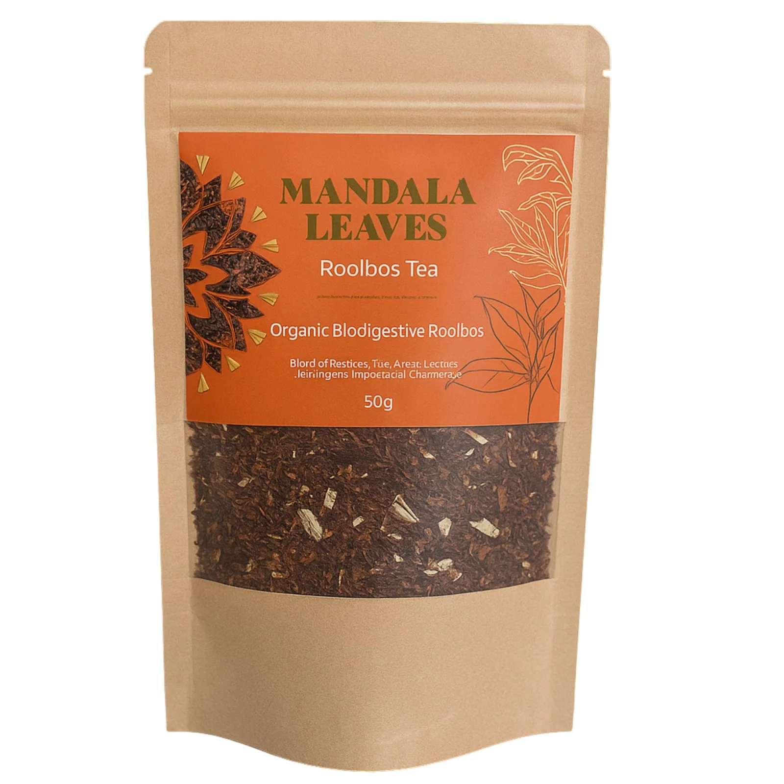 Rooibos Biodigest – mäta, harmanček a aníz, 50 g, vrecko – fotka 3