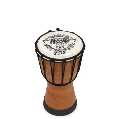 Djembe s širokým vrchom Slon, 20 cm