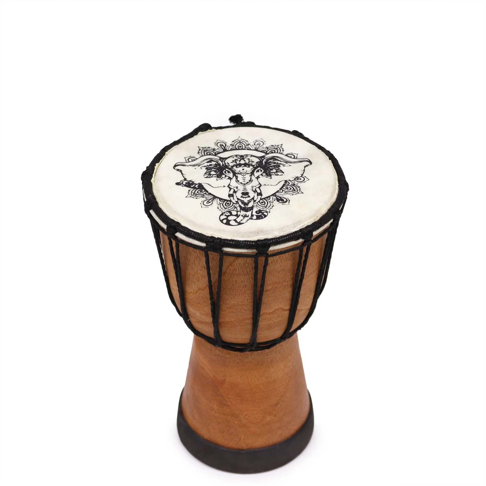 Djembe s širokým vrchom Slon, 20 cm – fotka 1
