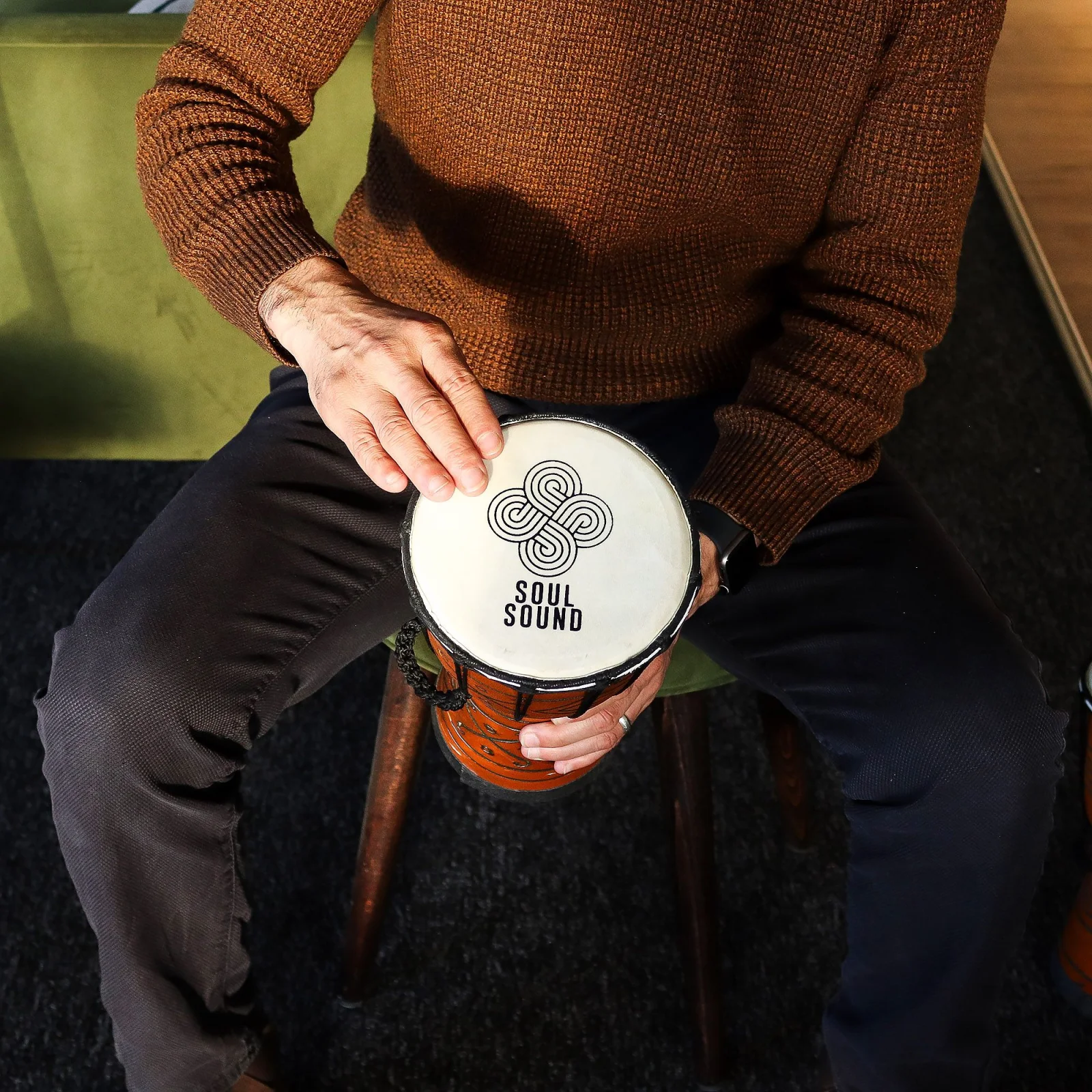 Djembe Pro Soul Sound – nižší tón, 30 cm – fotka 5