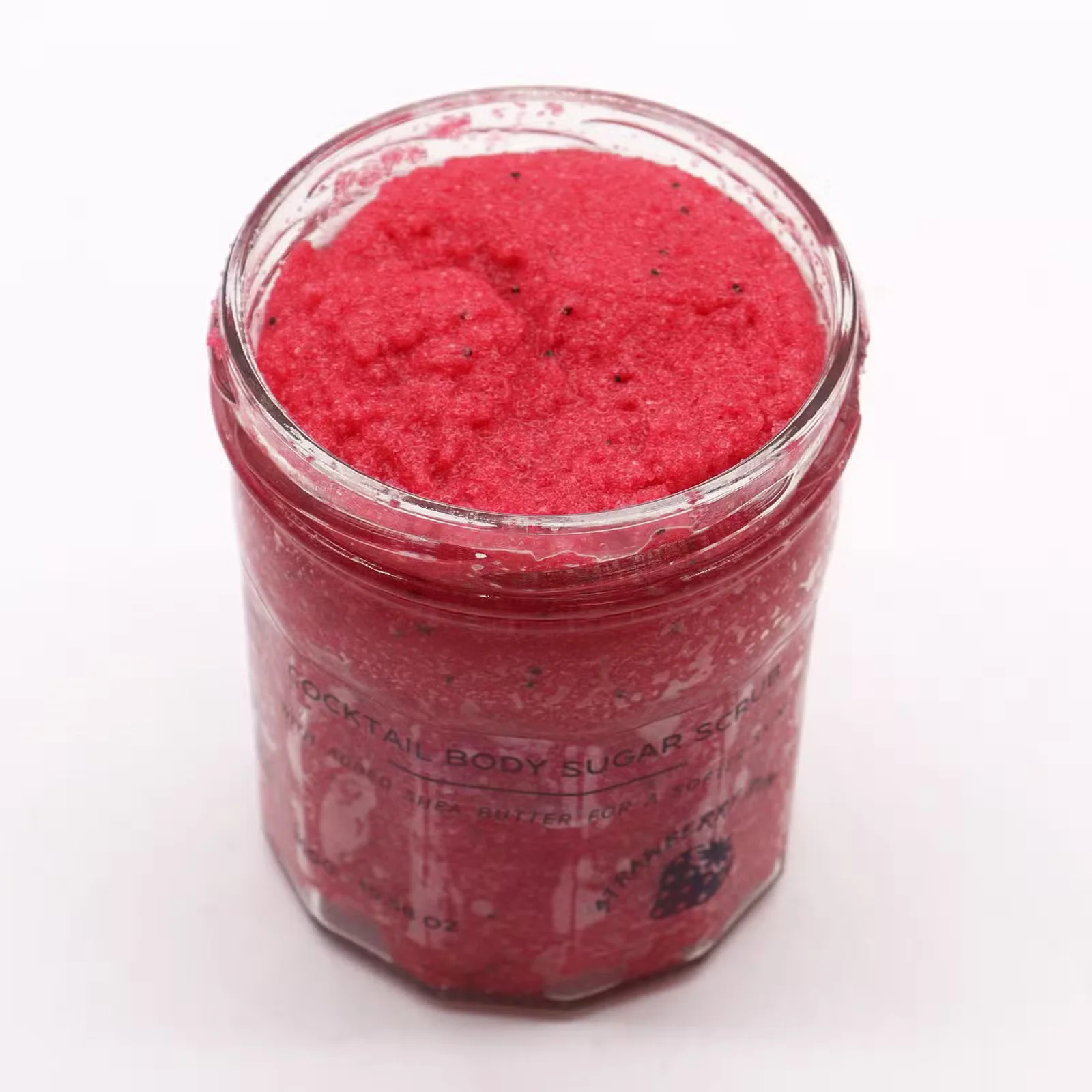 Cukrový telový peeling Strawberry Rum, 300 g – fotka 2