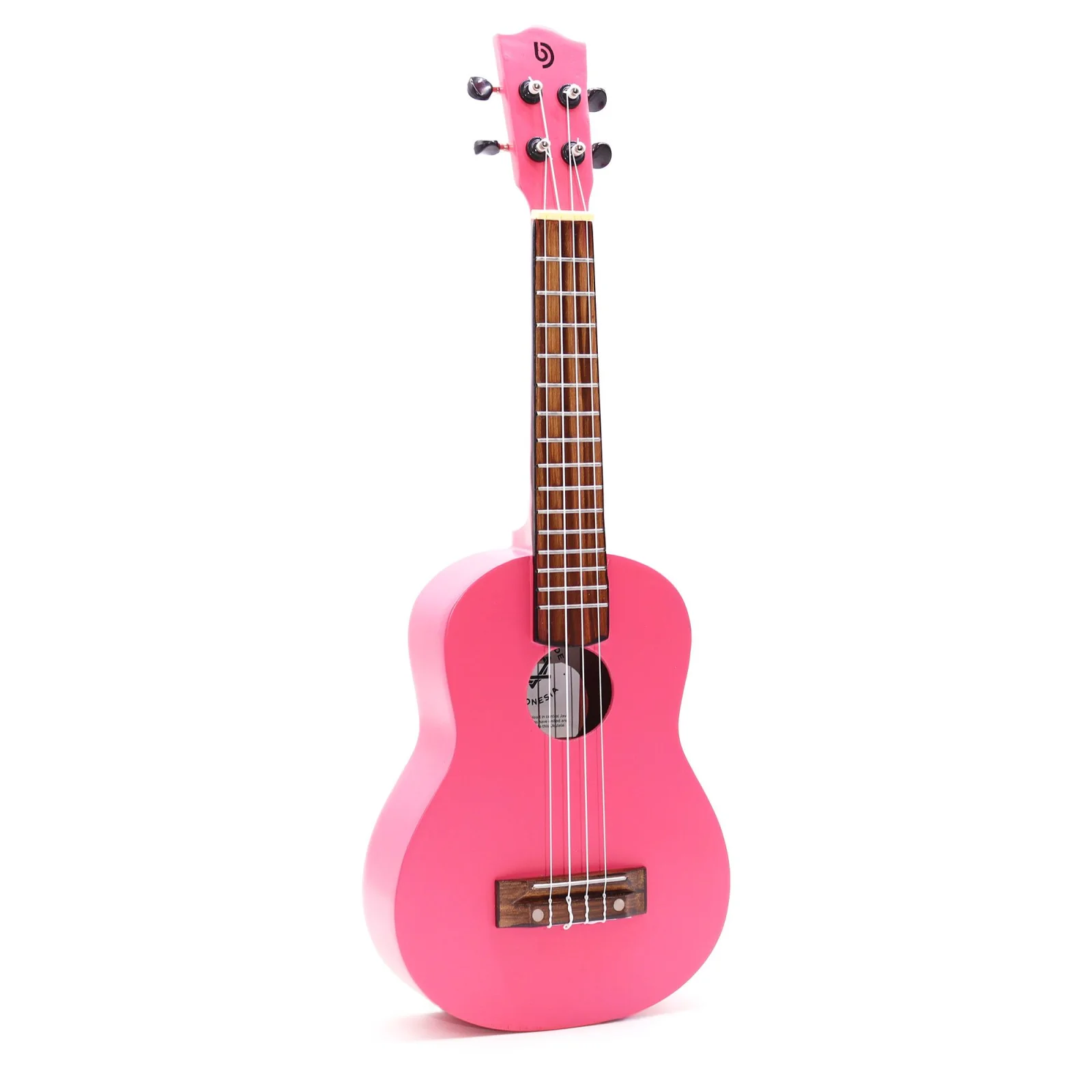 Ukulele – ružové, 4 struny – fotka 1