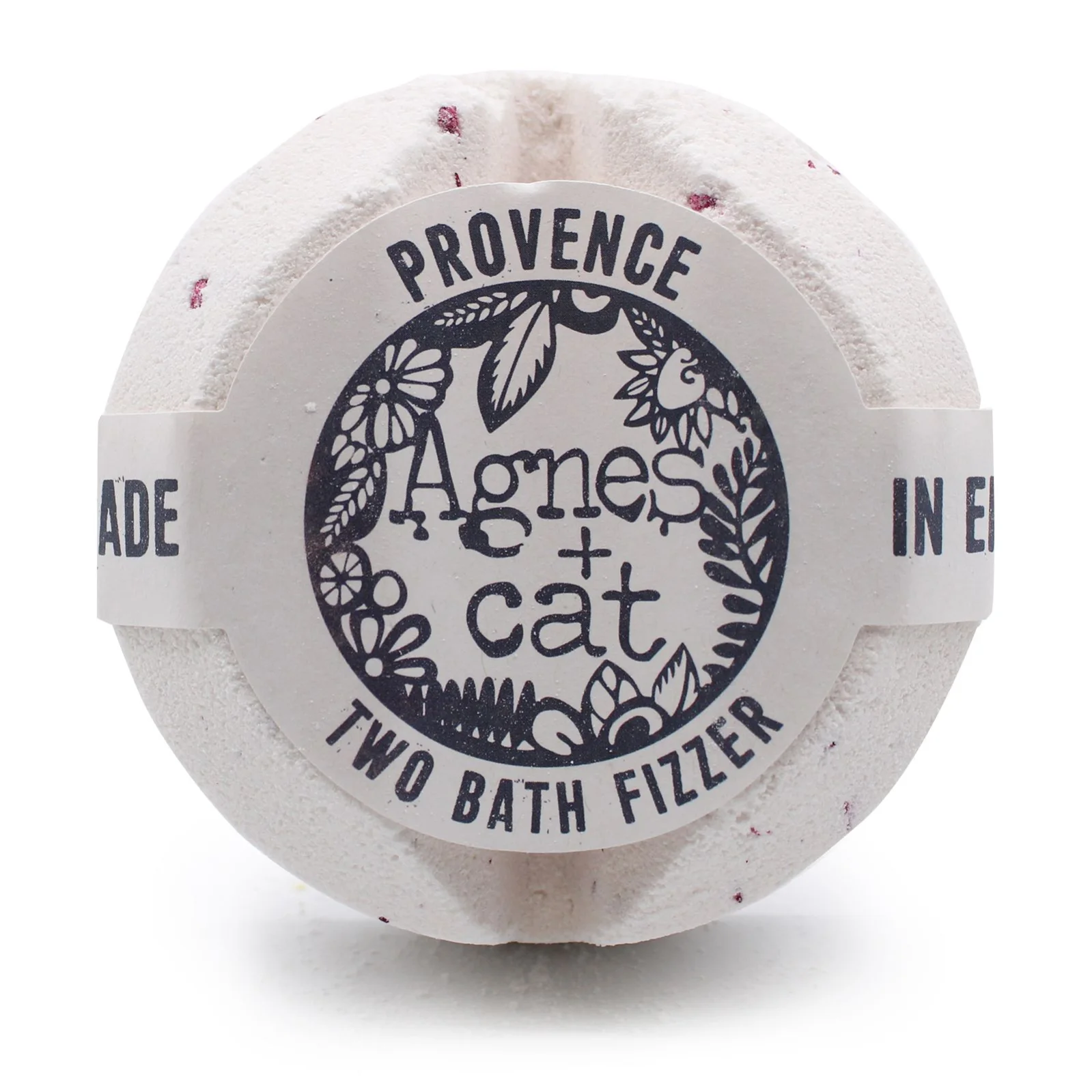 Bomba do kúpeľa Agnes + Cat Provence – jemná aromatická vôňa, 210 g – fotka 2