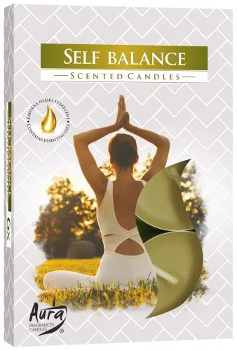 Vonné čajové sviečky Self Balance – 6 ks – fotka 2