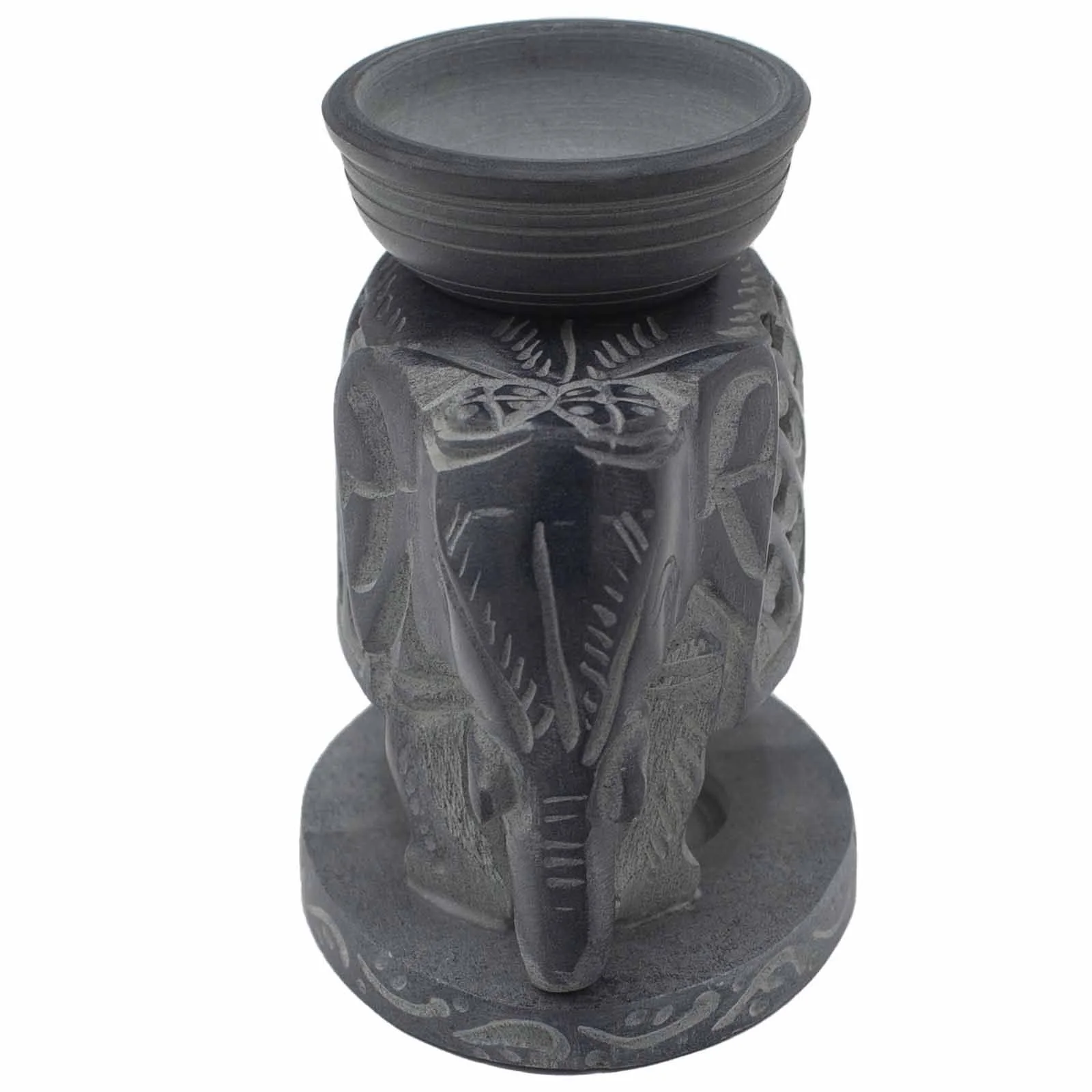 Aromalampa z mastenca – stojaci slon, 10,5 cm – fotka 3