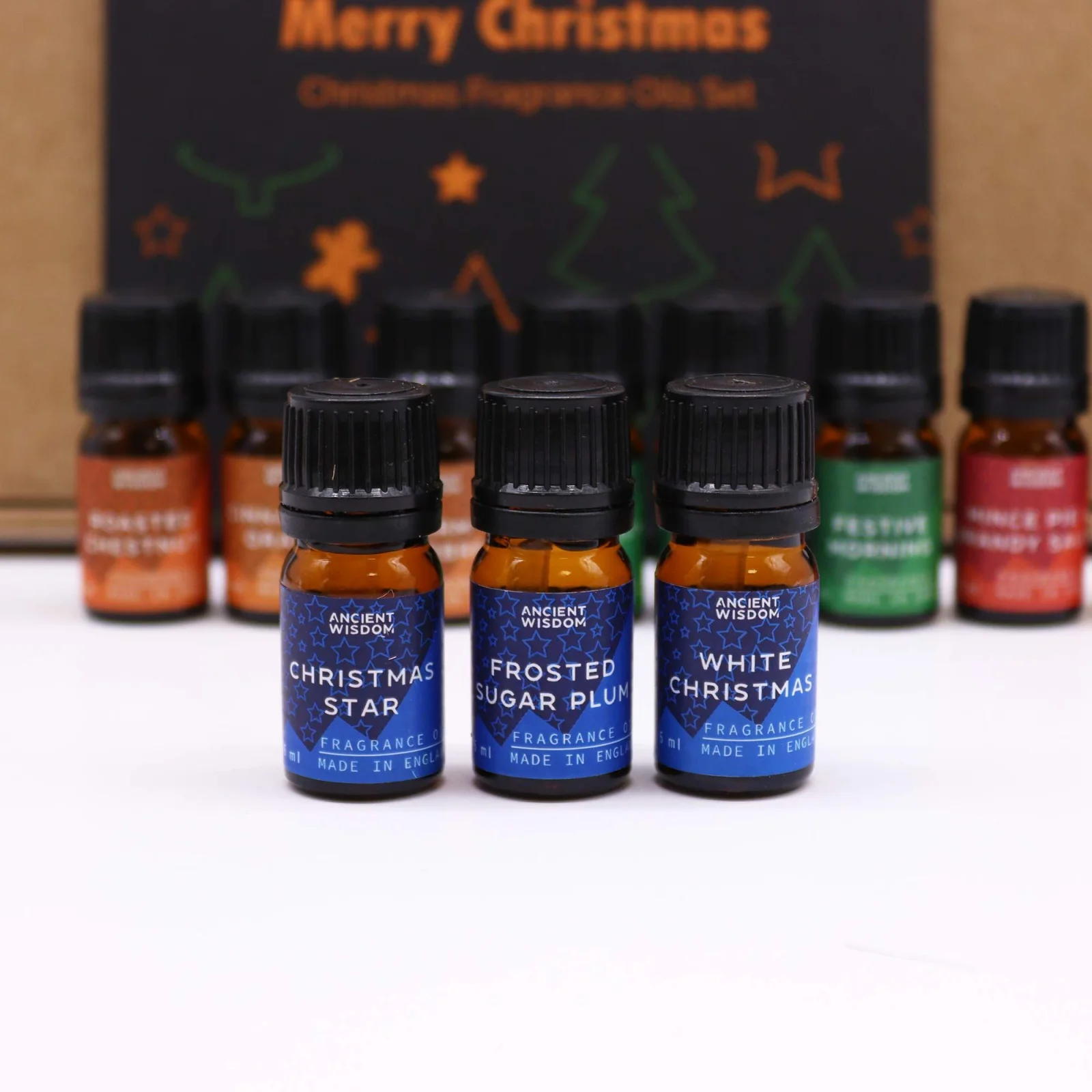 Sada vonných olejov Festive Delights – 12 × 5 ml – fotka 4