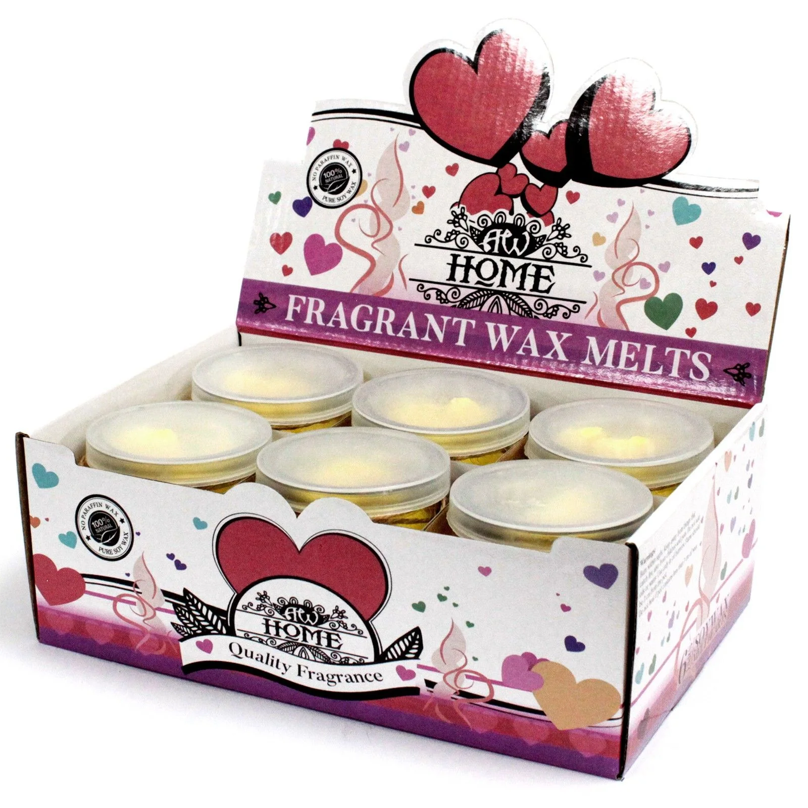 Vonný vosk do aromalampy Brandy Butter – 16 sójových srdiečok – fotka 3