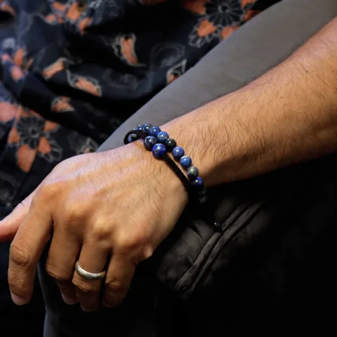 Sada náramkov Gemstone Double Power – sodalit