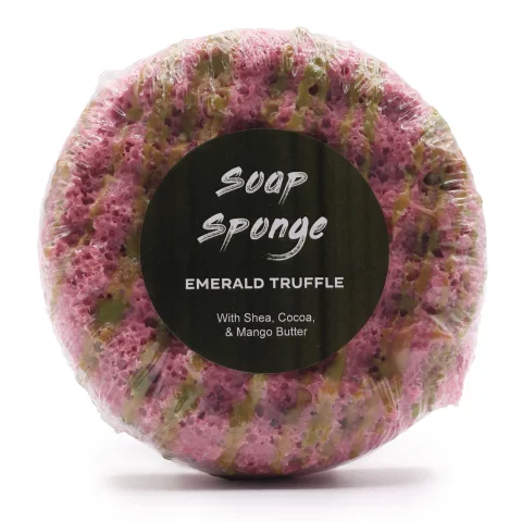 Mydlová špongia Butter Bubble Soap – Emerald Truffle