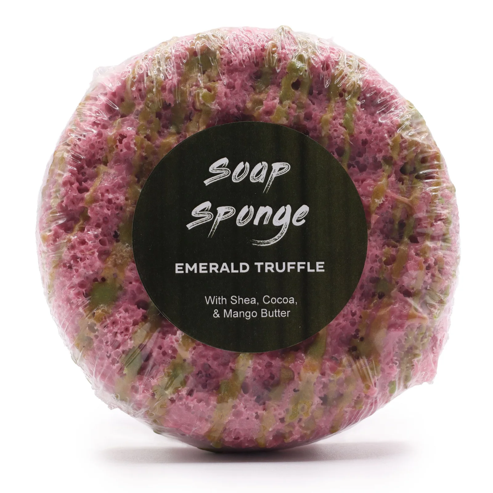 Mydlová špongia Butter Bubble Soap – Emerald Truffle – fotka 1
