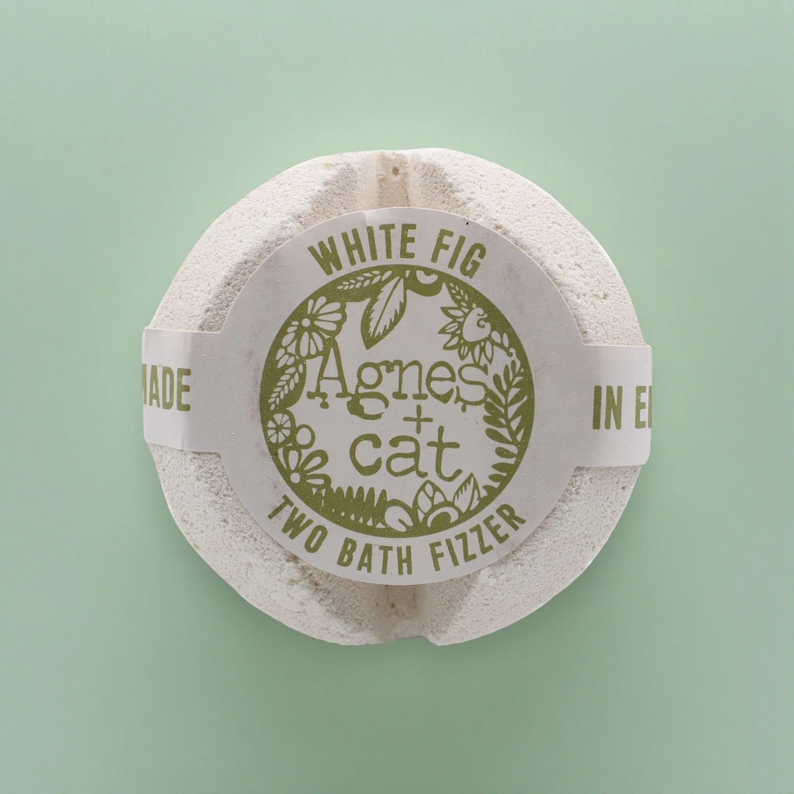 Bomba do kúpeľa Agnes + Cat White Fig – figa, 210 g – fotka 1
