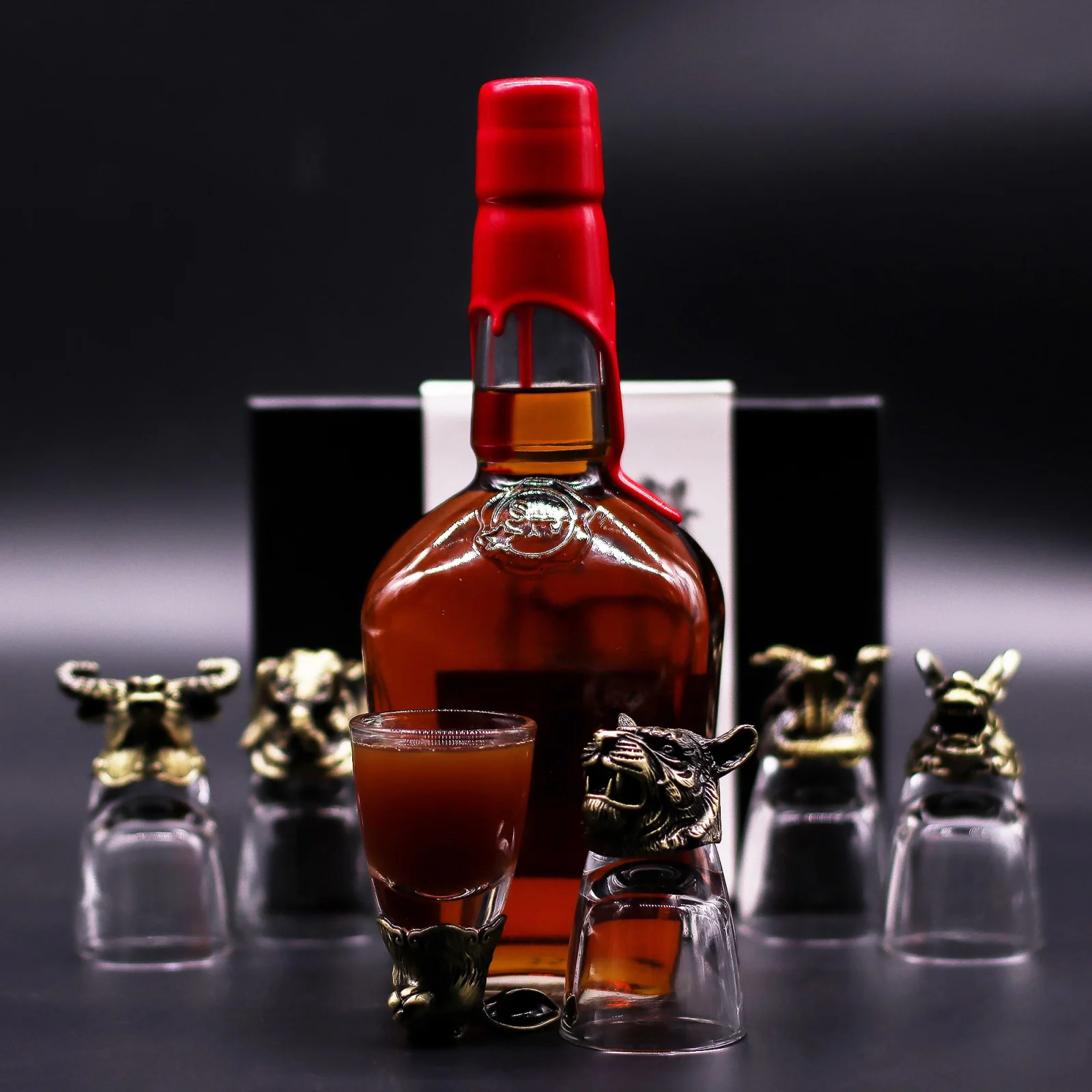 Štamperlíky Bottom Up – 6 ks, 50 ml, mýtické tvory – fotka 10