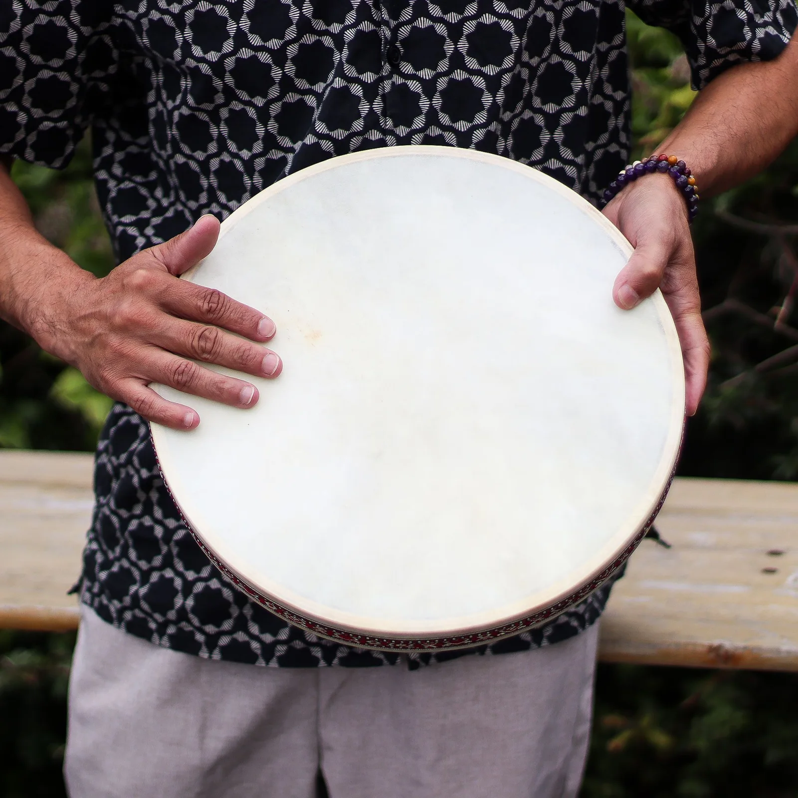 Oceánsky bubon Shaman, 35 cm – fotka 4
