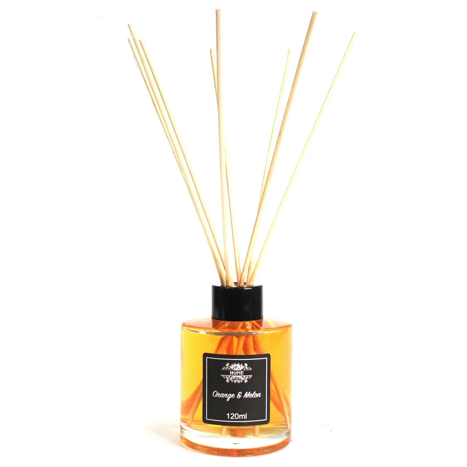 Difuzér s tyčinkami – pomaranč a melón, 120 ml – fotka 1