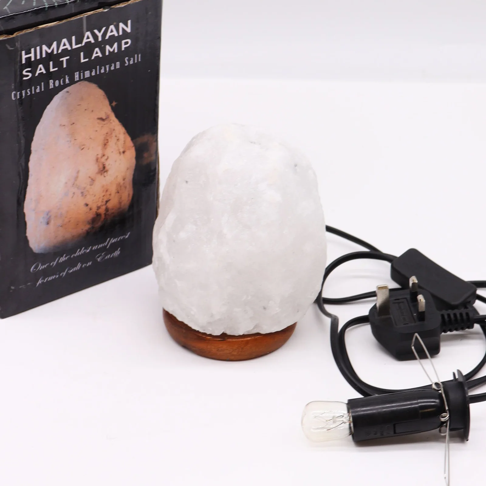 Soľná lampa z himalájskej soli – cca 1,5 – 2 kg – fotka 4