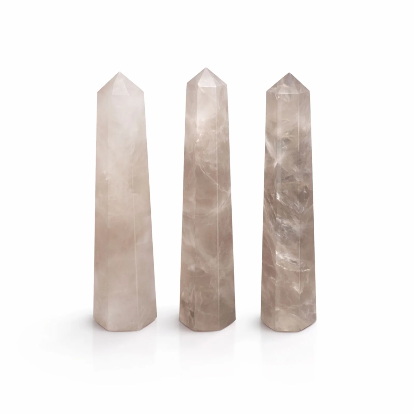 Šesťboký obelisk z záhnedy, cca 11 cm – fotka 1