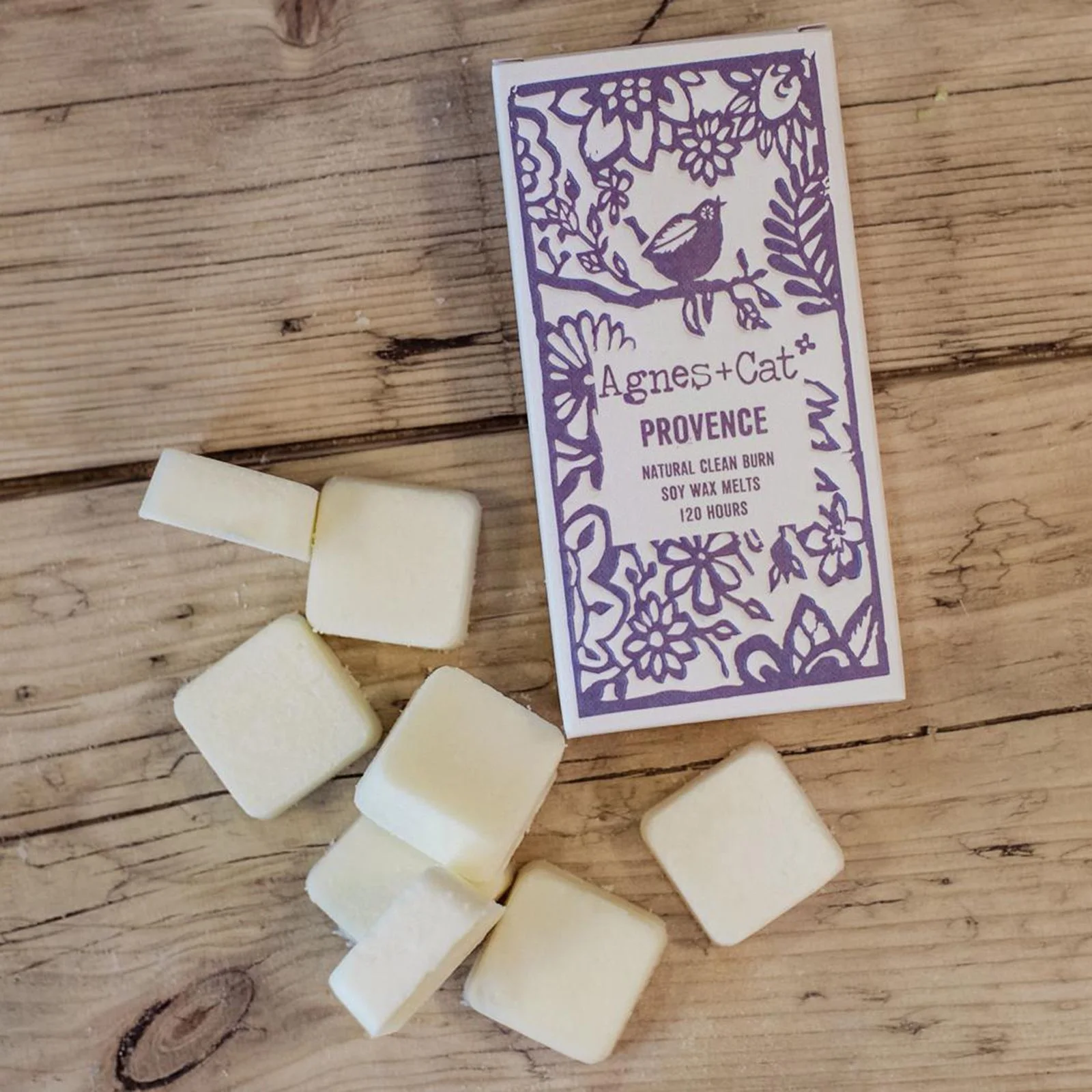Vonný vosk do aromalampy Agnes + Cat Provence – 8 ks – fotka 3