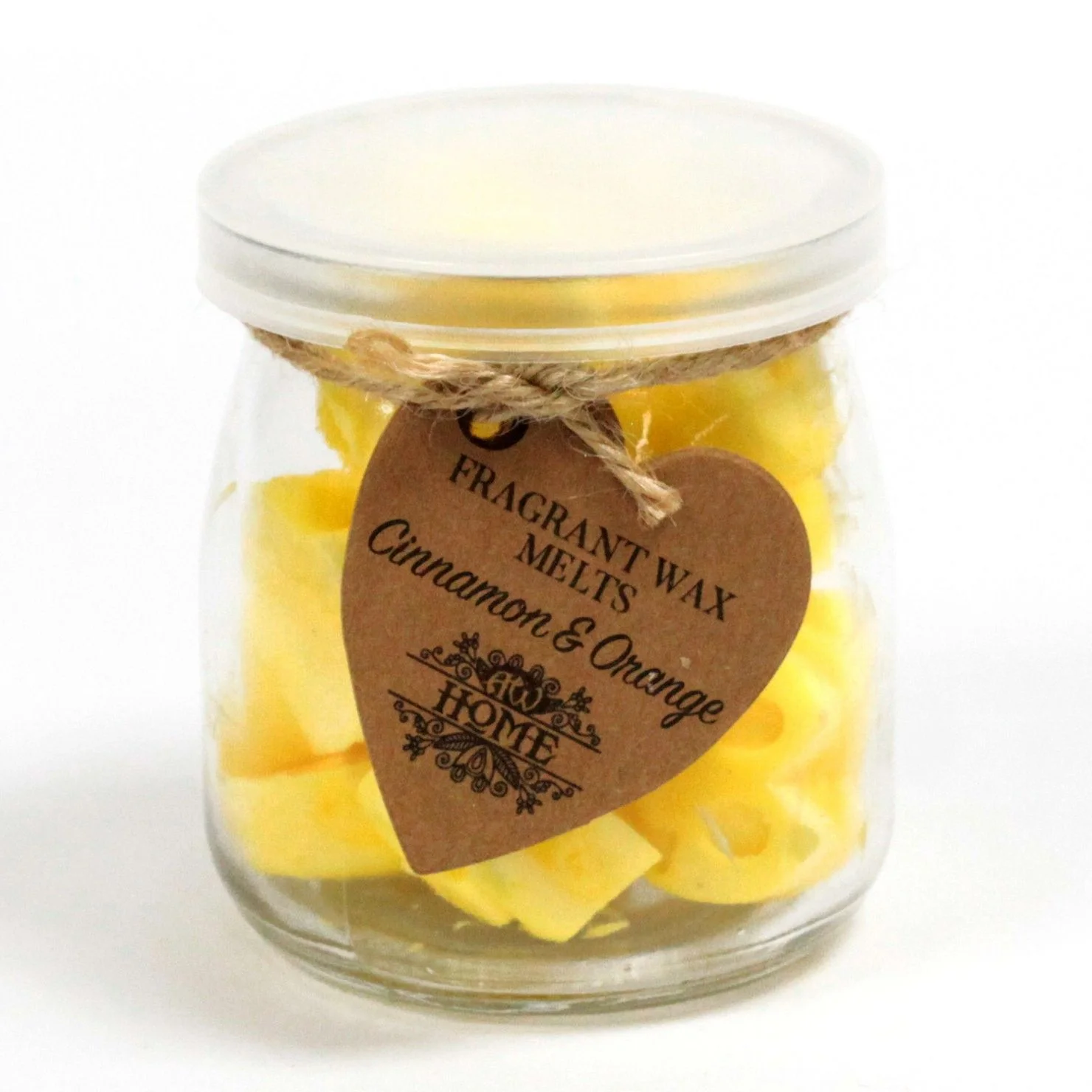 Vonný vosk do aromalampy Cinnamon & Orange – 16 sójových srdiečok – fotka 1
