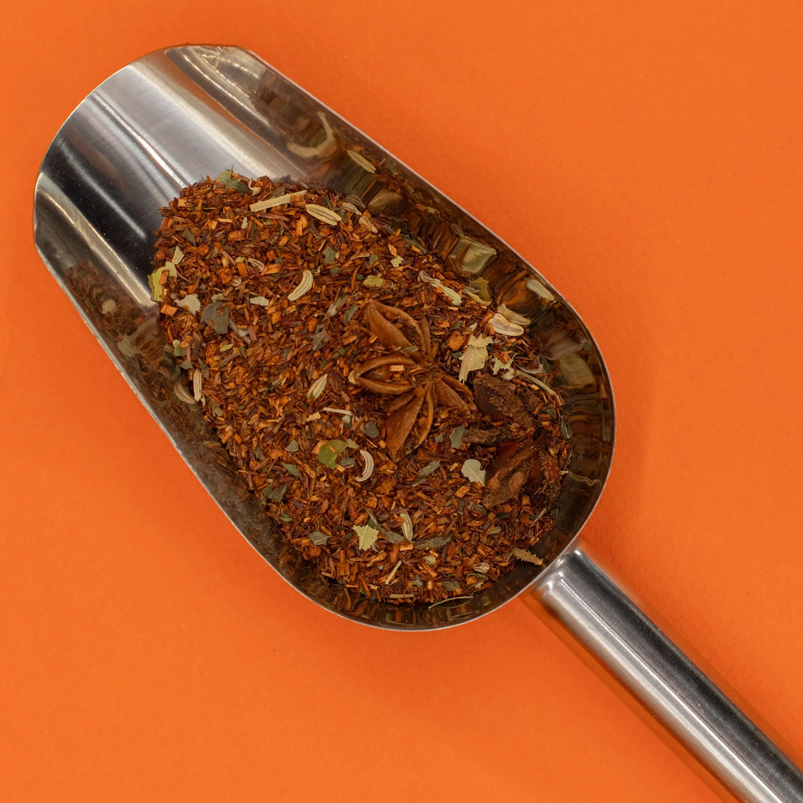 Rooibos Red Bush Digestive – mäta, feniklo a aníz, 50 g, plechovka – fotka 7